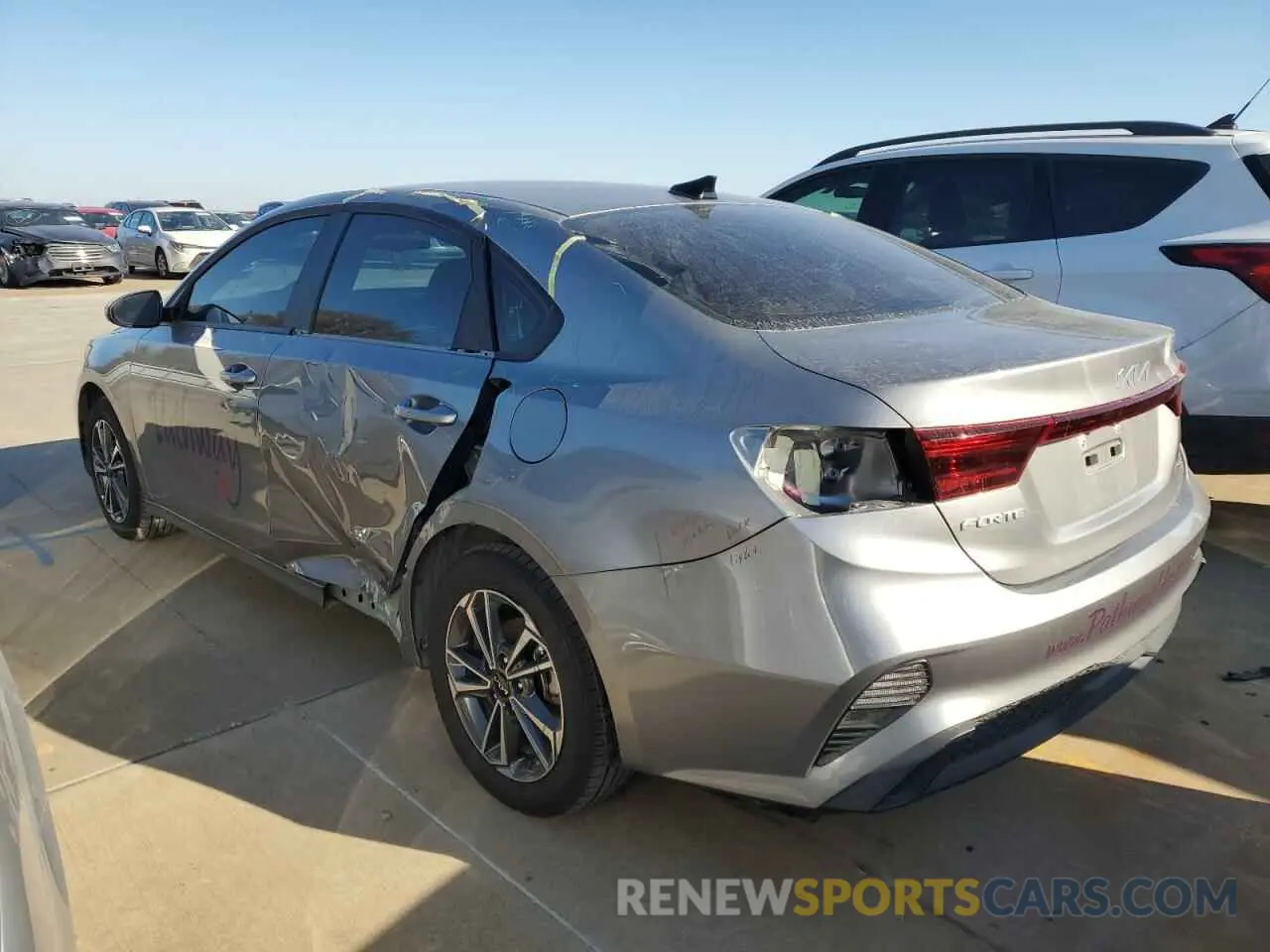 2 Photograph of a damaged car 3KPF24AD8RE766656 KIA FORTE 2024