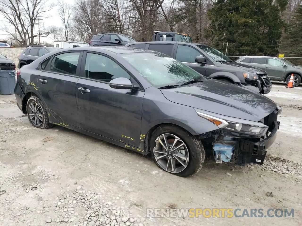 4 Photograph of a damaged car 3KPF24AD8RE772053 KIA FORTE 2024