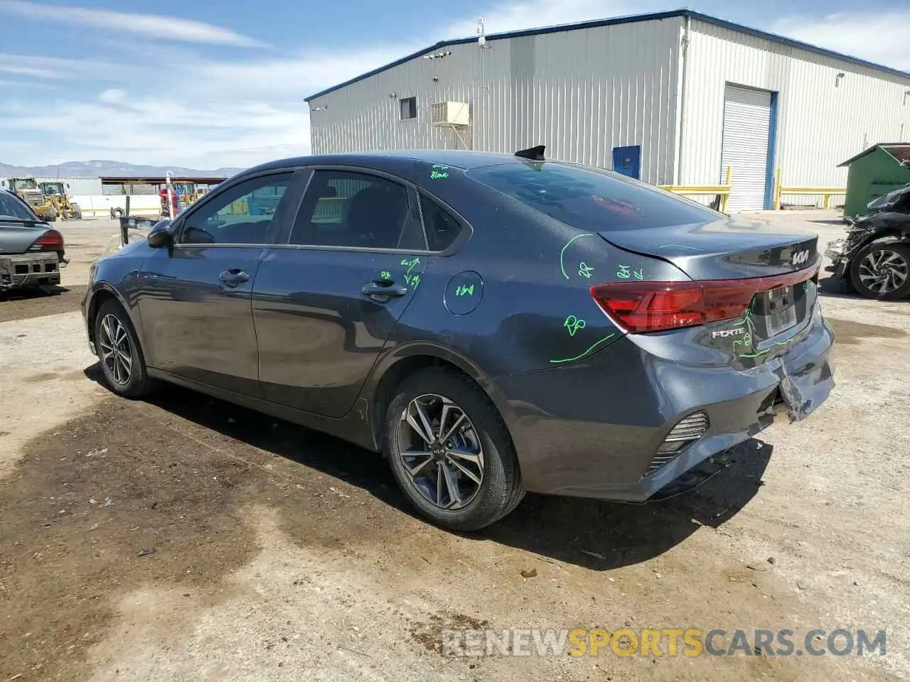 2 Photograph of a damaged car 3KPF24AD8RE772392 KIA FORTE 2024