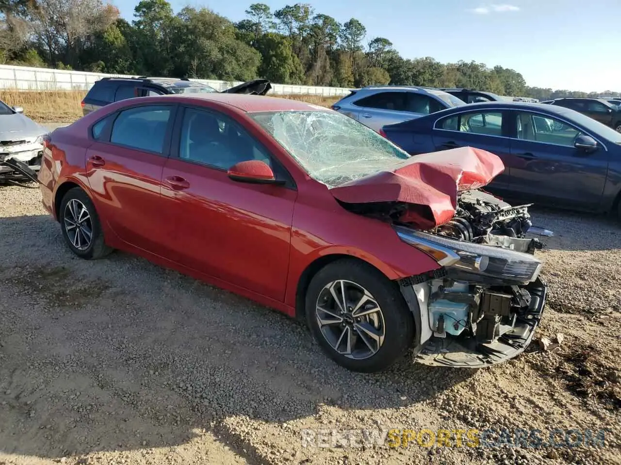 4 Photograph of a damaged car 3KPF24AD8RE779228 KIA FORTE 2024