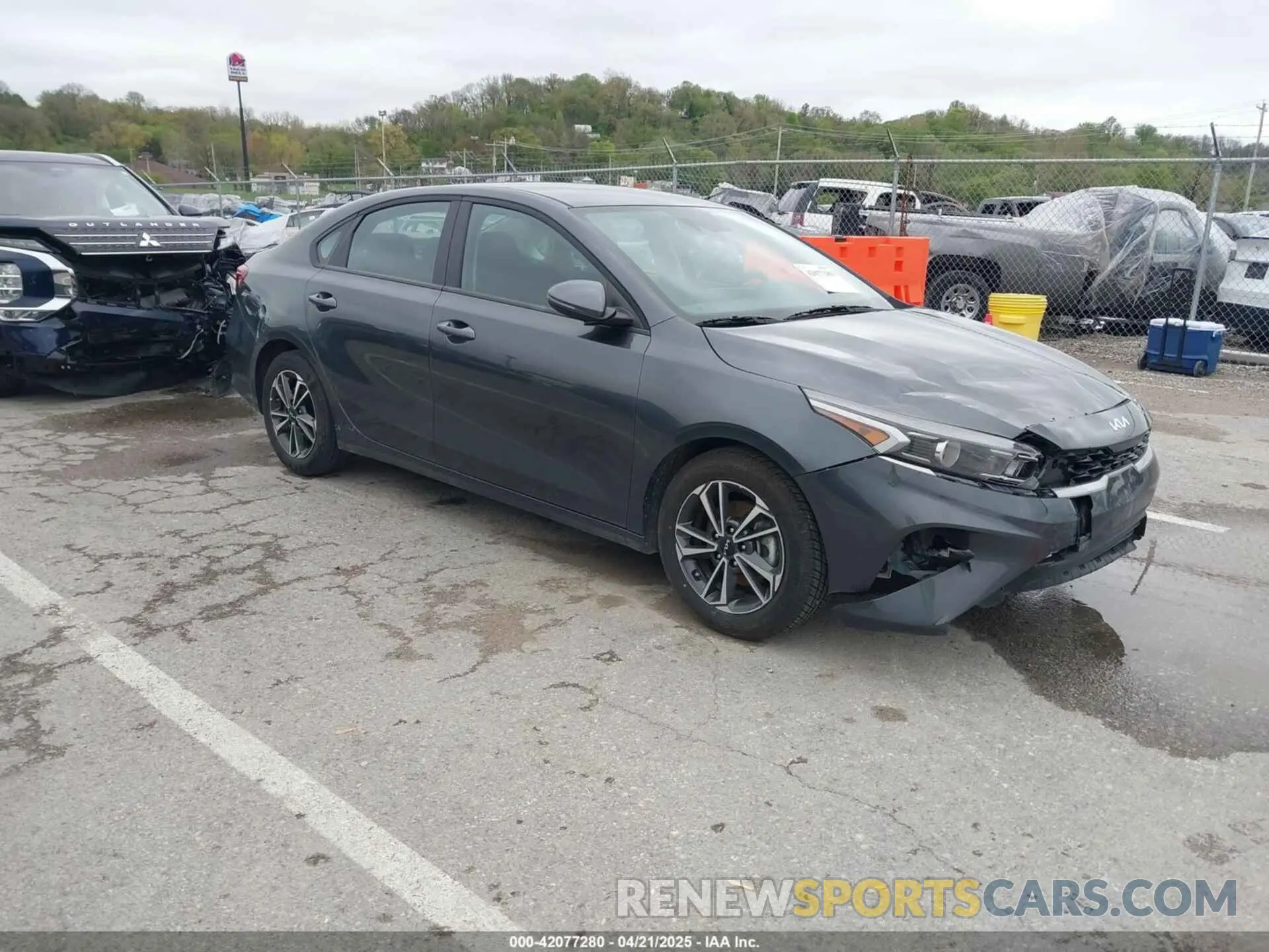 1 Photograph of a damaged car 3KPF24AD8RE801020 KIA FORTE 2024