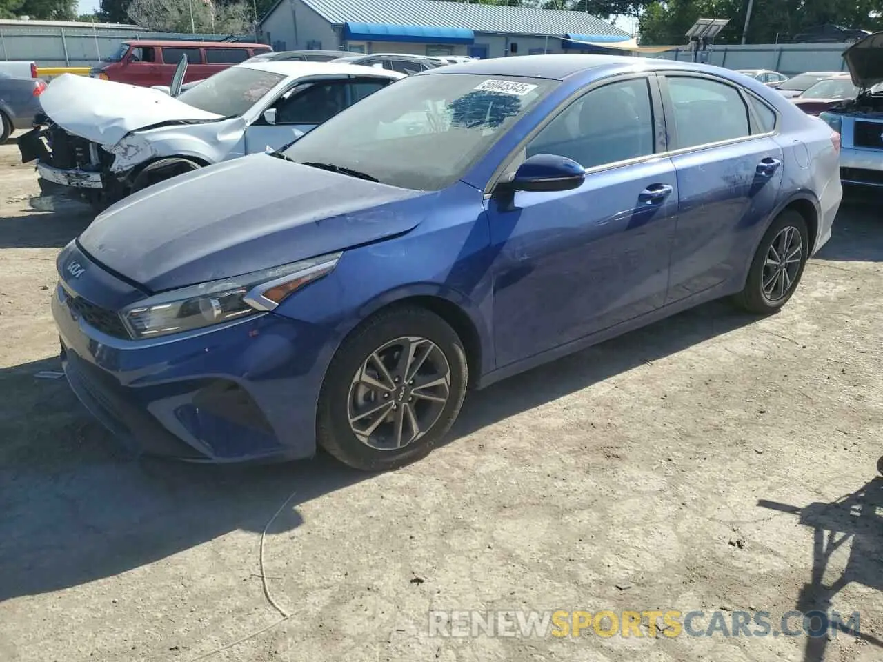 1 Photograph of a damaged car 3KPF24AD8RE810171 KIA FORTE 2024