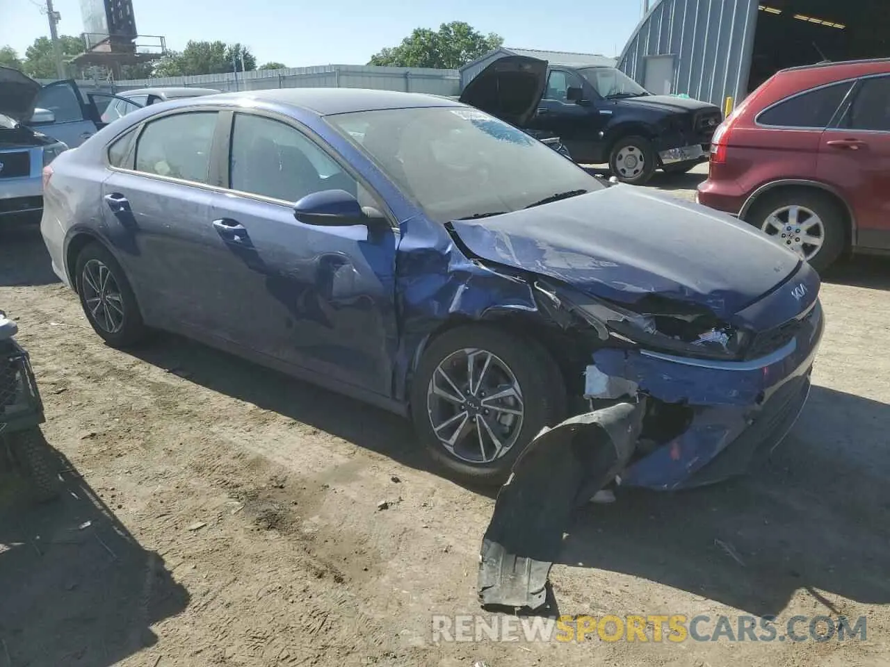 4 Photograph of a damaged car 3KPF24AD8RE810171 KIA FORTE 2024