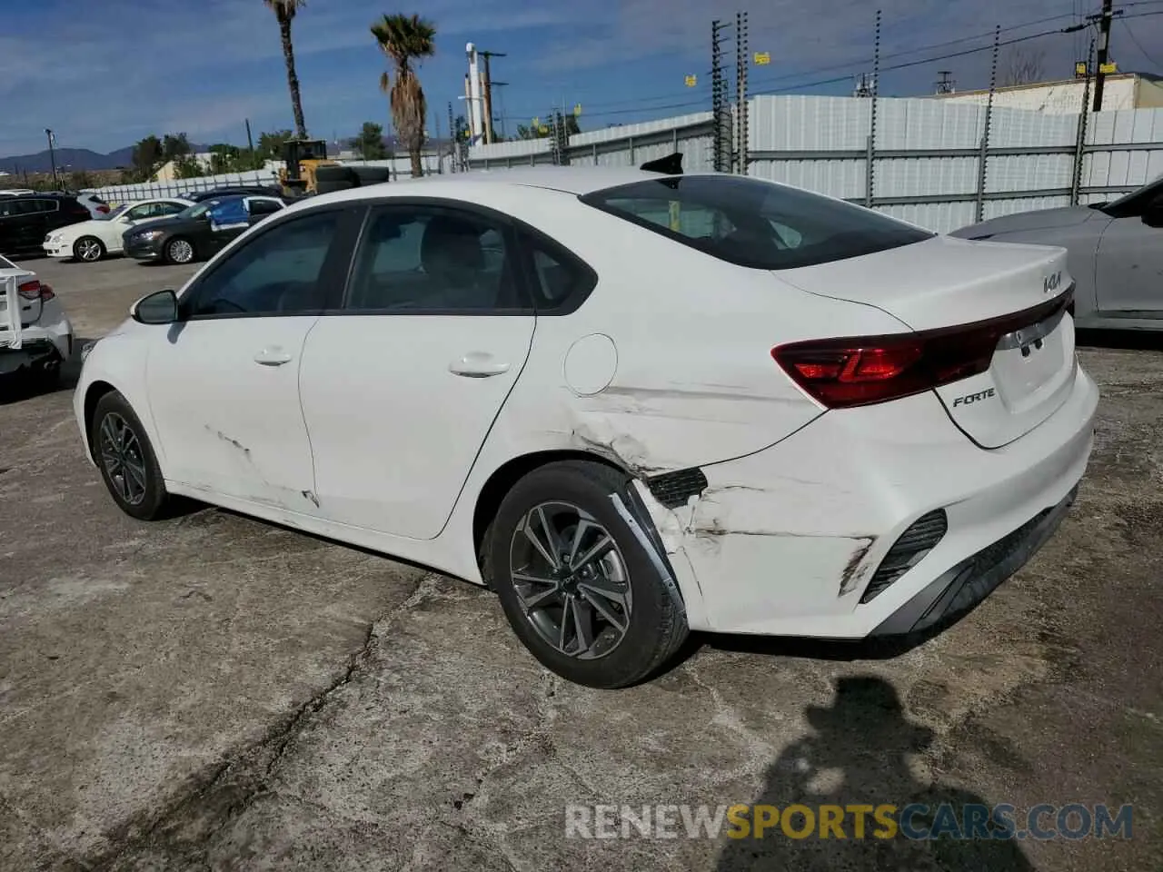 2 Photograph of a damaged car 3KPF24AD8RE817010 KIA FORTE 2024