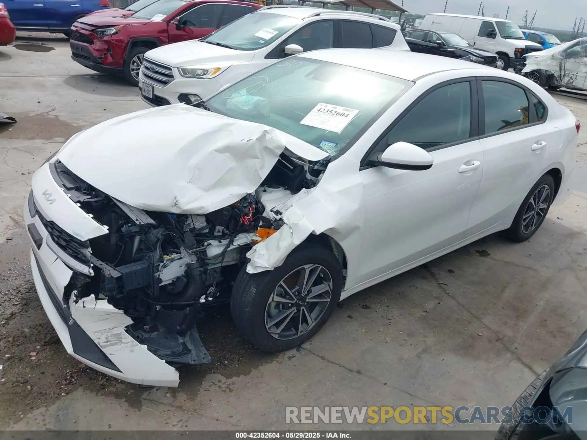 2 Photograph of a damaged car 3KPF24AD9RE698027 KIA FORTE 2024
