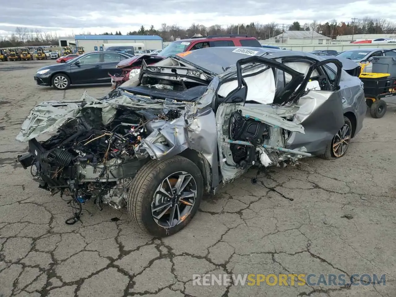 1 Photograph of a damaged car 3KPF24AD9RE718020 KIA FORTE 2024