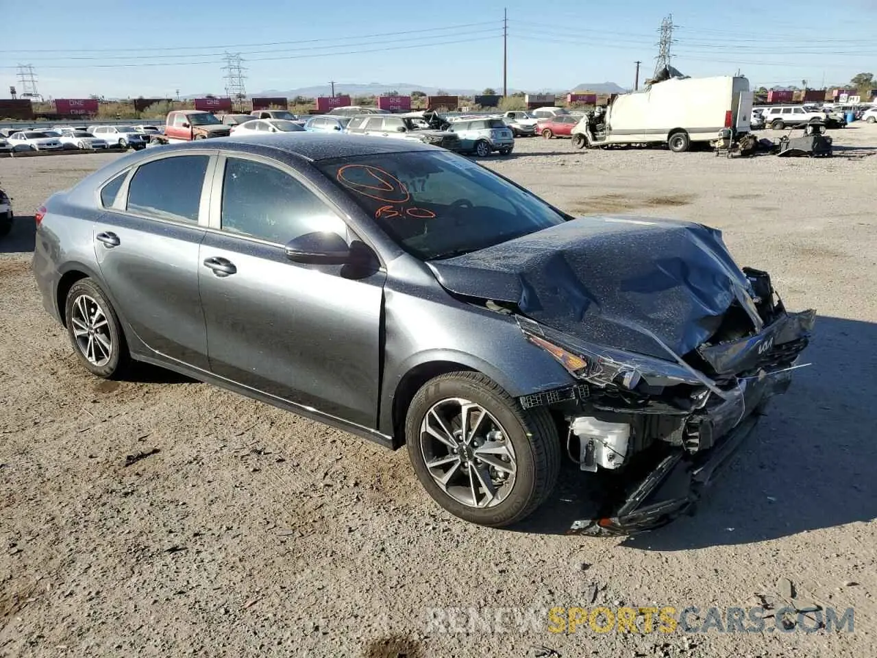 4 Photograph of a damaged car 3KPF24AD9RE731317 KIA FORTE 2024