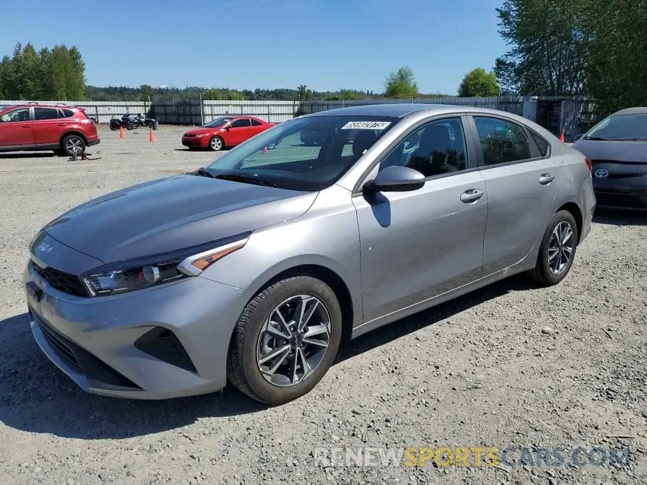 1 Photograph of a damaged car 3KPF24AD9RE784518 KIA FORTE 2024