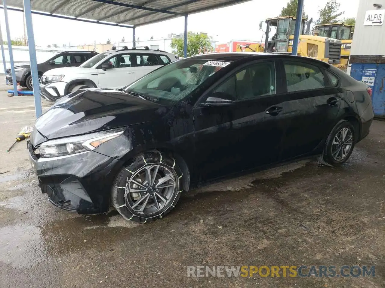1 Photograph of a damaged car 3KPF24AD9RE790786 KIA FORTE 2024