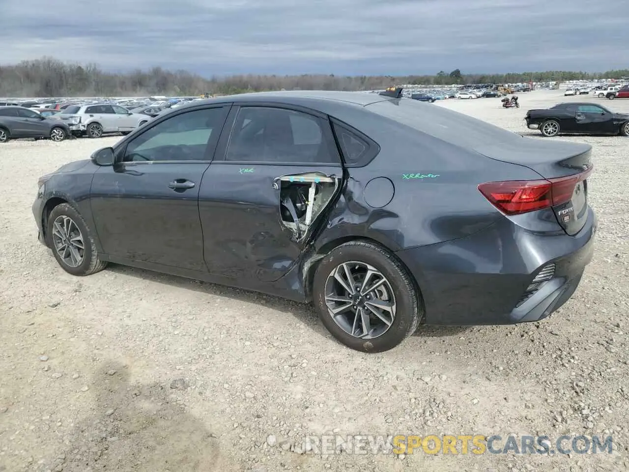 2 Photograph of a damaged car 3KPF24AD9RE817176 KIA FORTE 2024