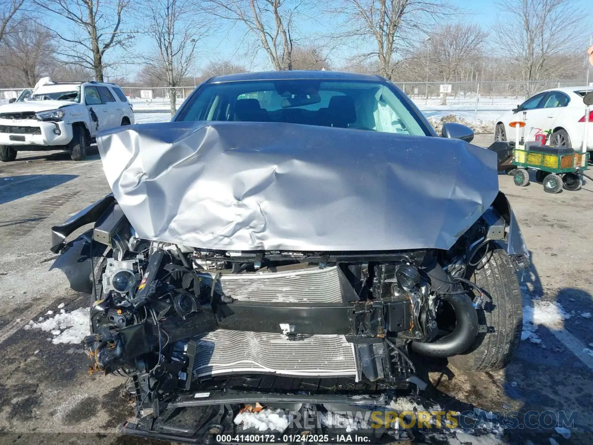 12 Photograph of a damaged car 3KPF24AD9RE836164 KIA FORTE 2024