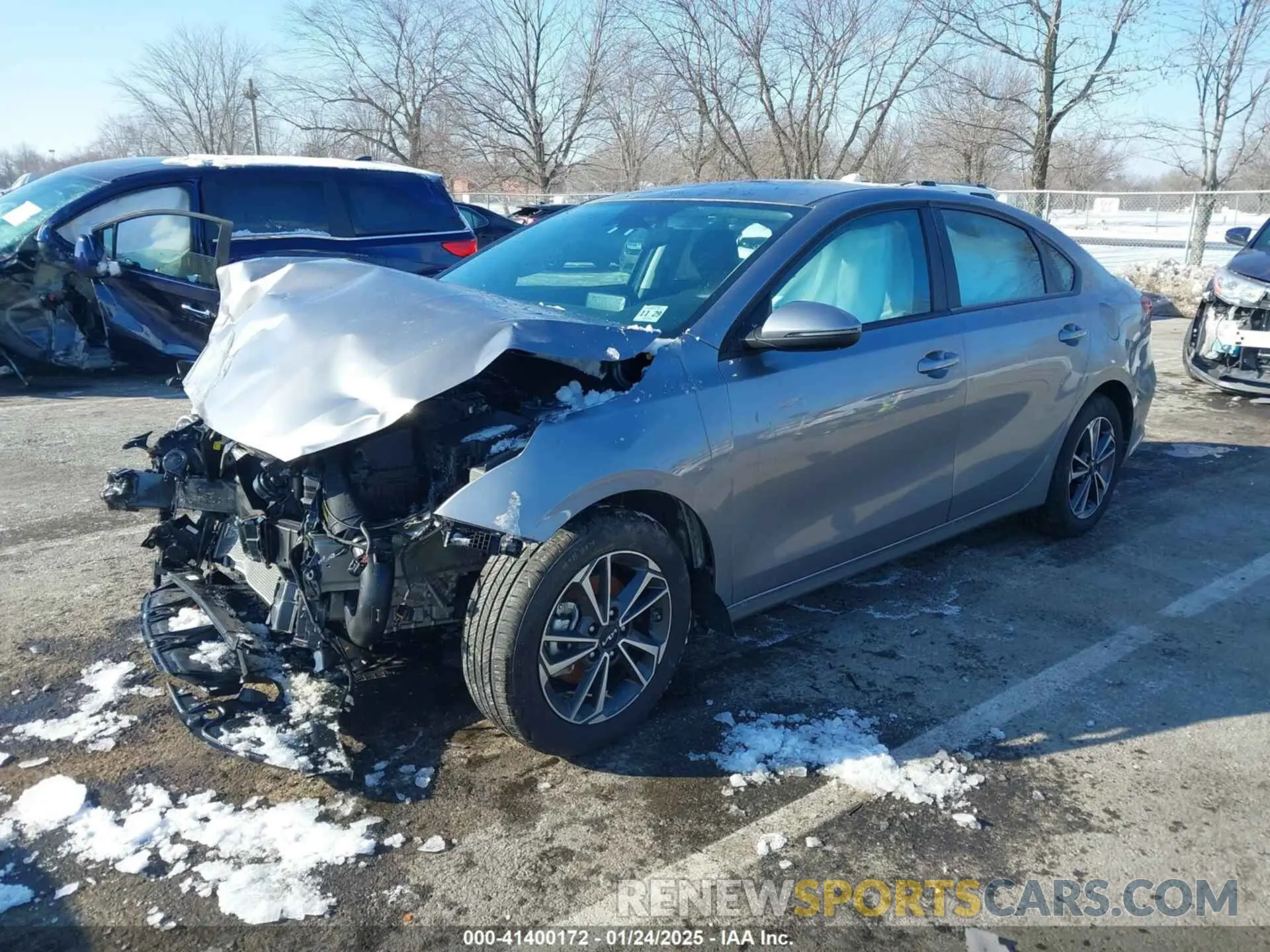 2 Photograph of a damaged car 3KPF24AD9RE836164 KIA FORTE 2024