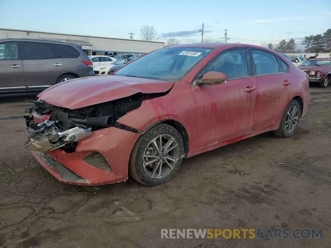 1 Photograph of a damaged car 3KPF24ADXRE698974 KIA FORTE 2024