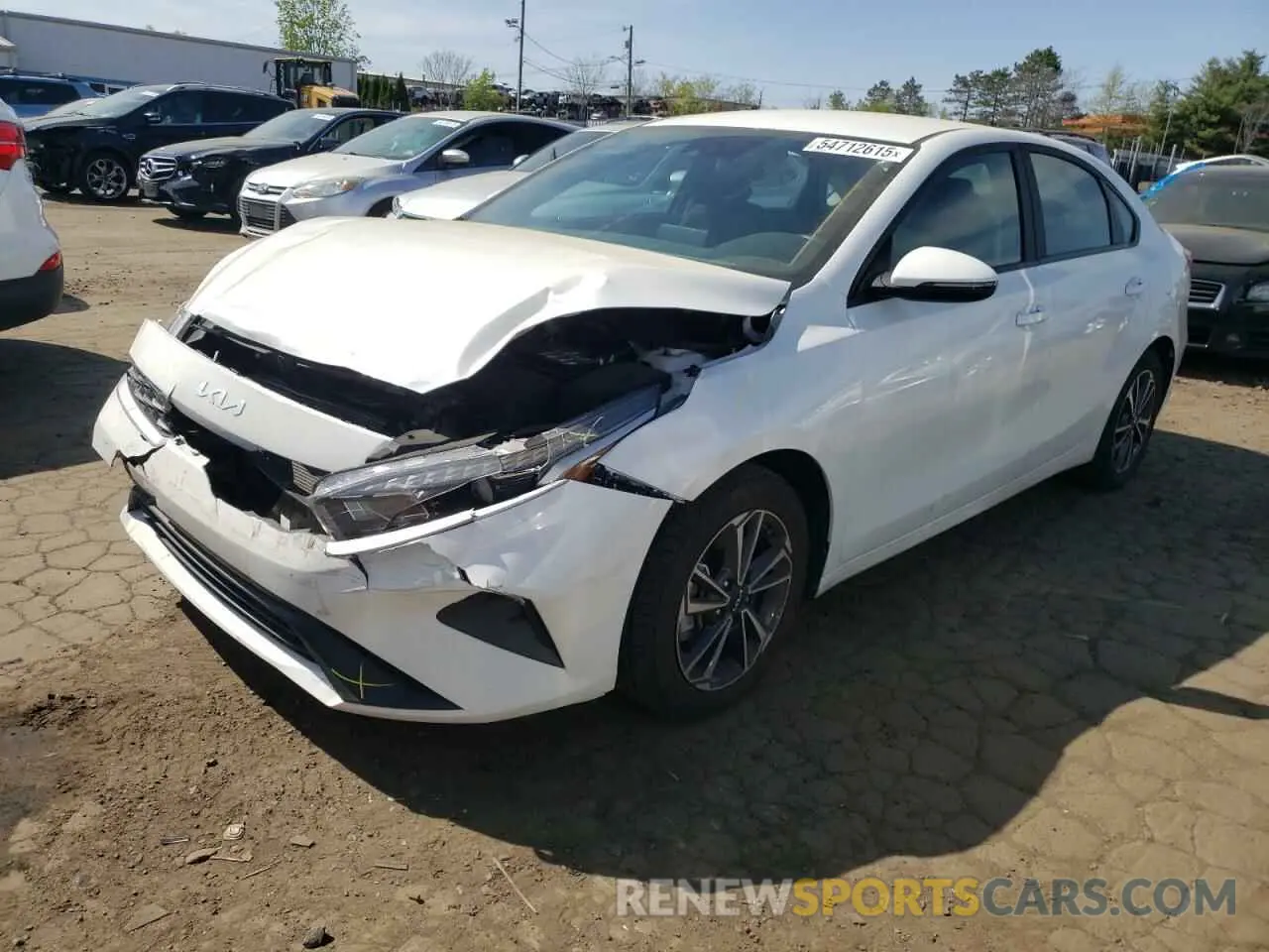 1 Photograph of a damaged car 3KPF24ADXRE732458 KIA FORTE 2024