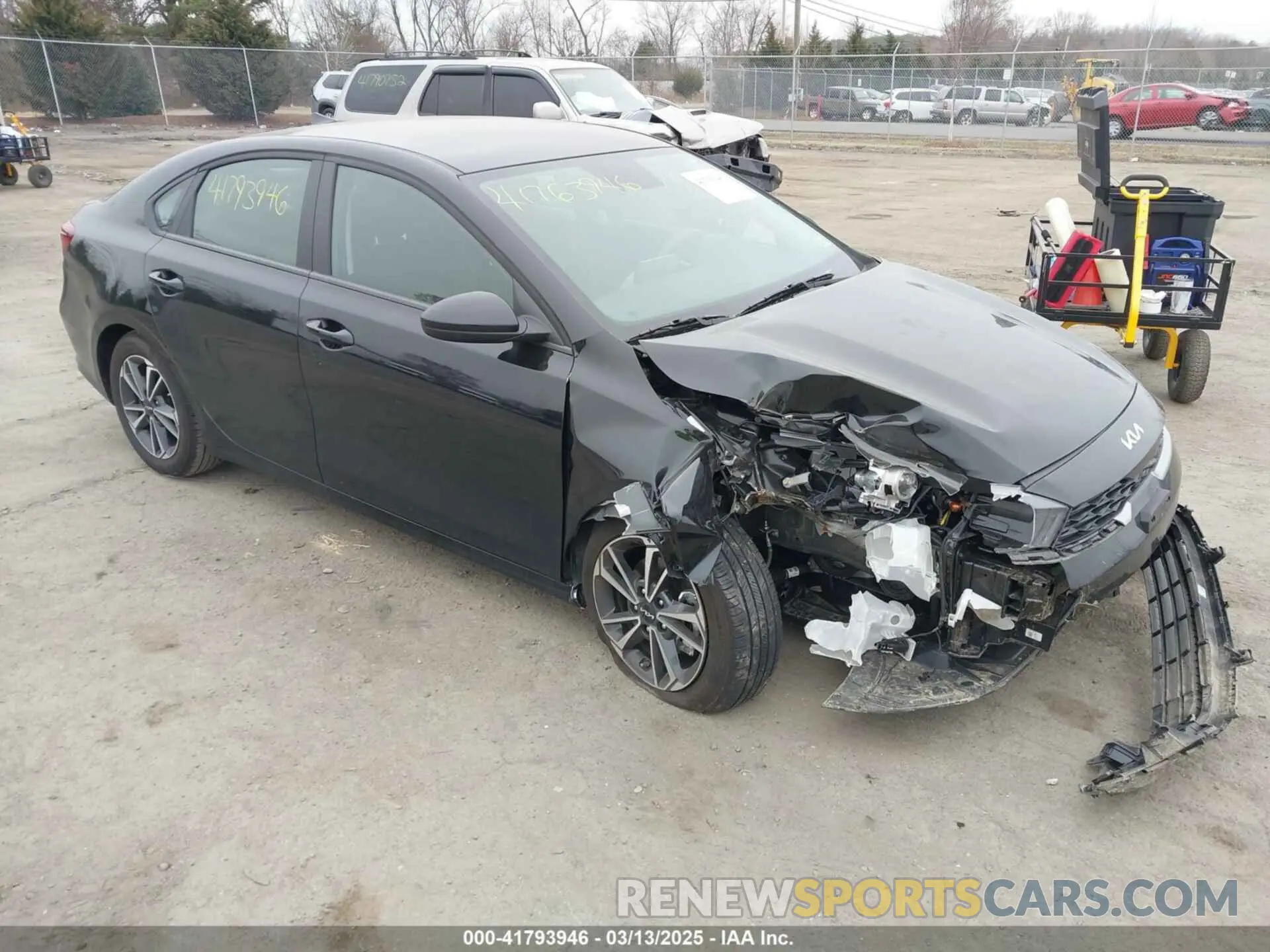 1 Photograph of a damaged car 3KPF24ADXRE744271 KIA FORTE 2024