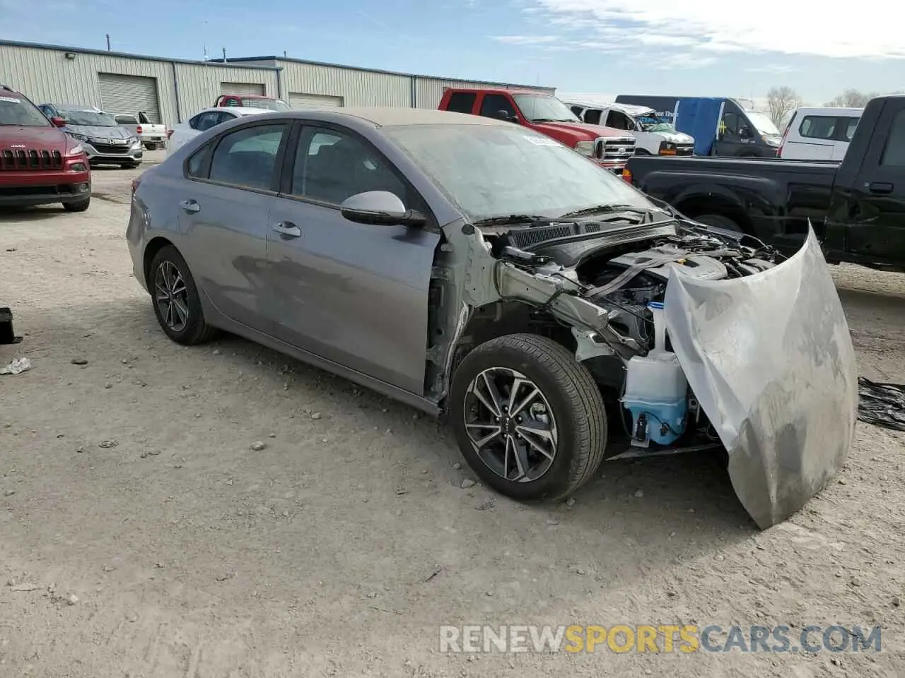 4 Photograph of a damaged car 3KPF24ADXRE778324 KIA FORTE 2024