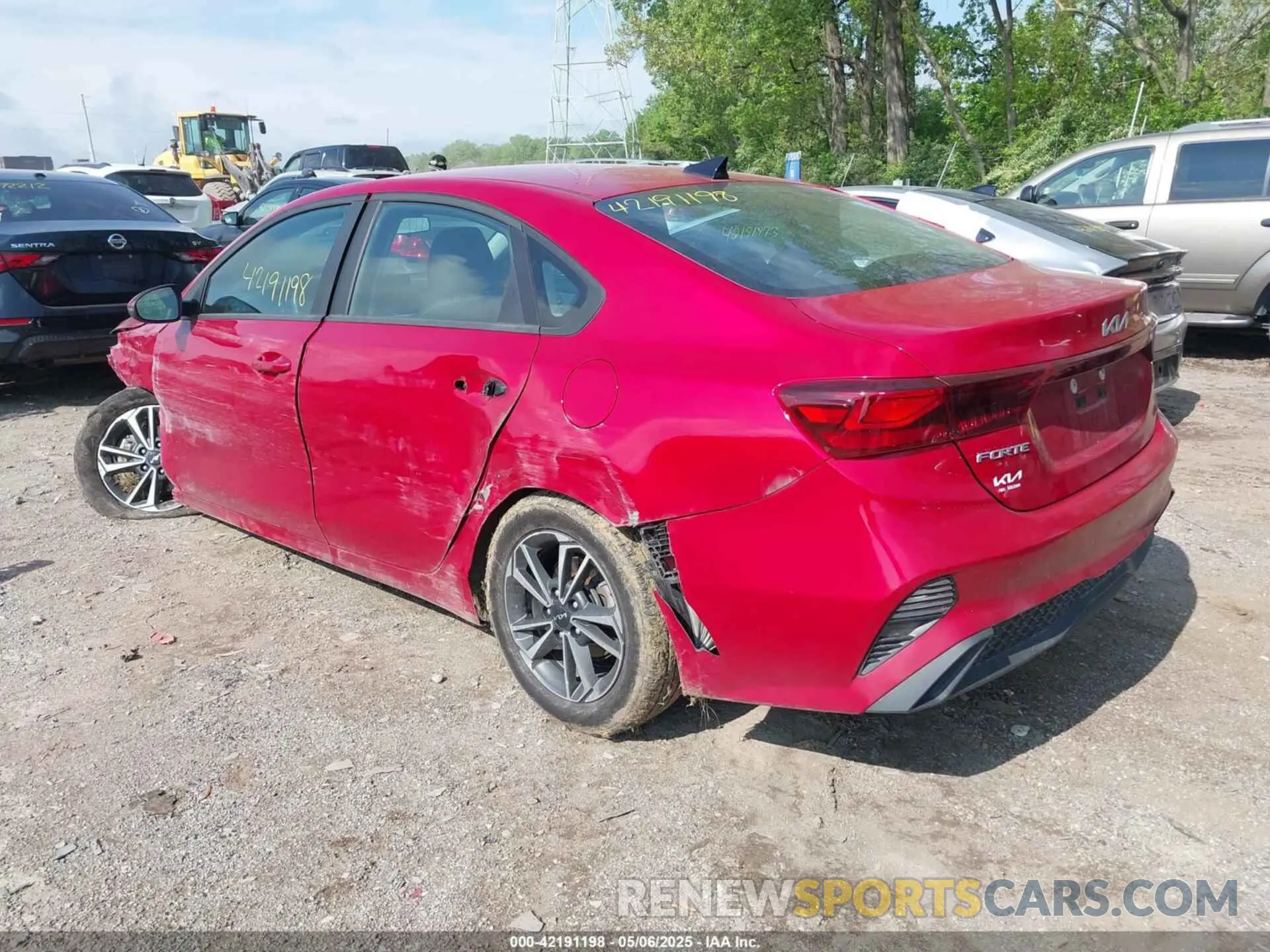 3 Photograph of a damaged car 3KPF24ADXRE821351 KIA FORTE 2024