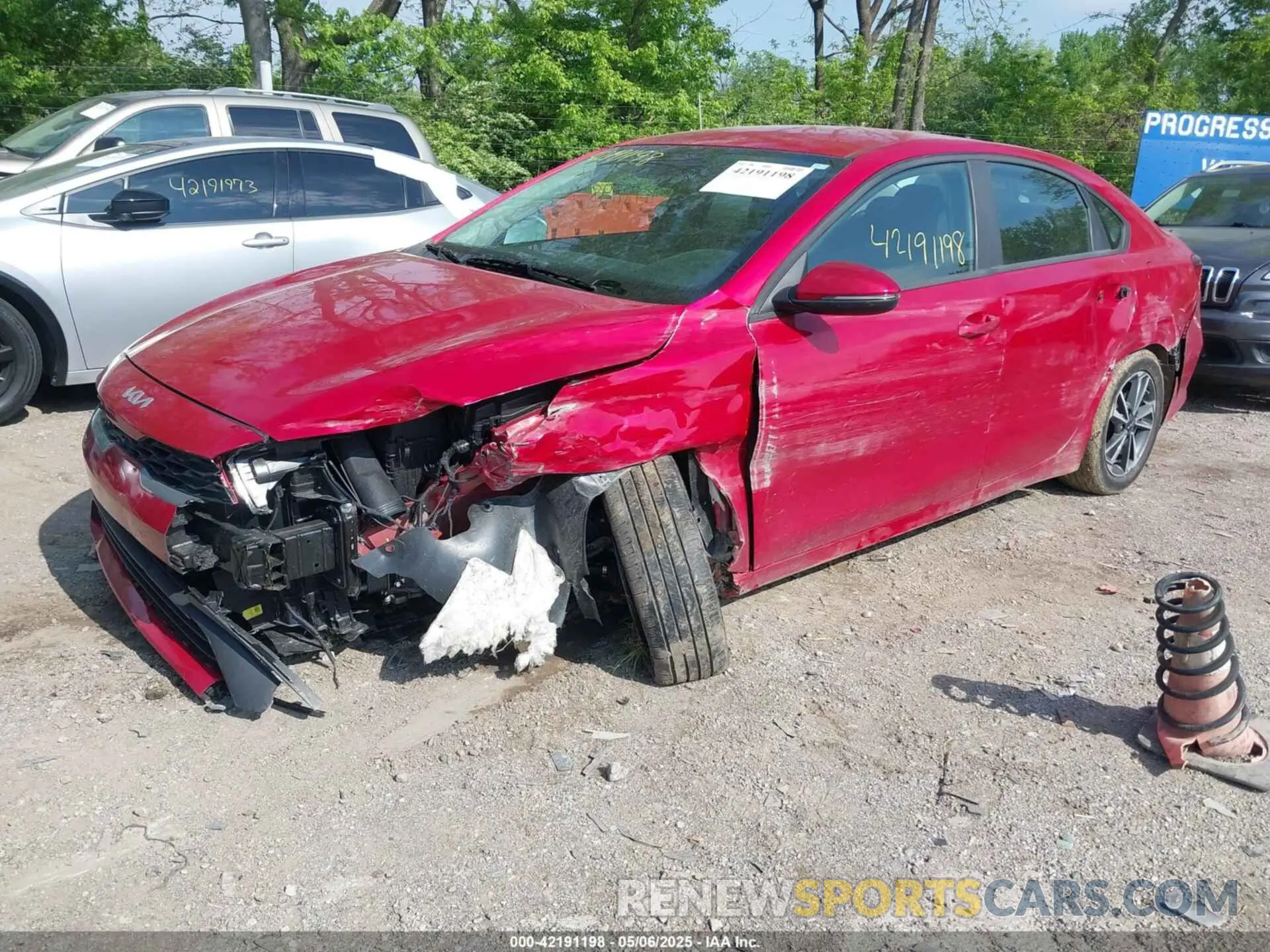 6 Photograph of a damaged car 3KPF24ADXRE821351 KIA FORTE 2024