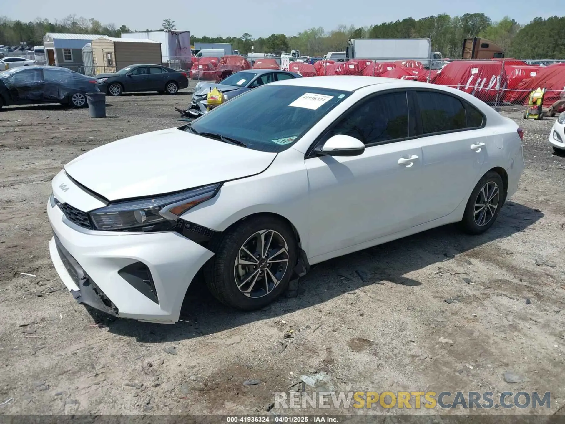 2 Photograph of a damaged car 3KPF24ADXRE827277 KIA FORTE 2024