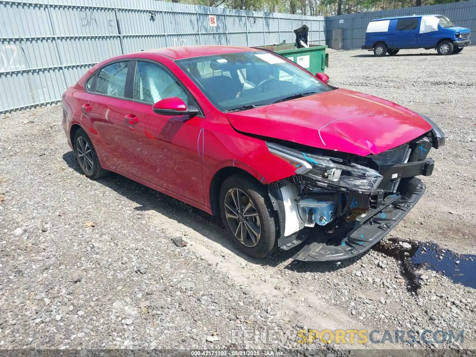 1 Photograph of a damaged car 3KPF24ADXRE830308 KIA FORTE 2024