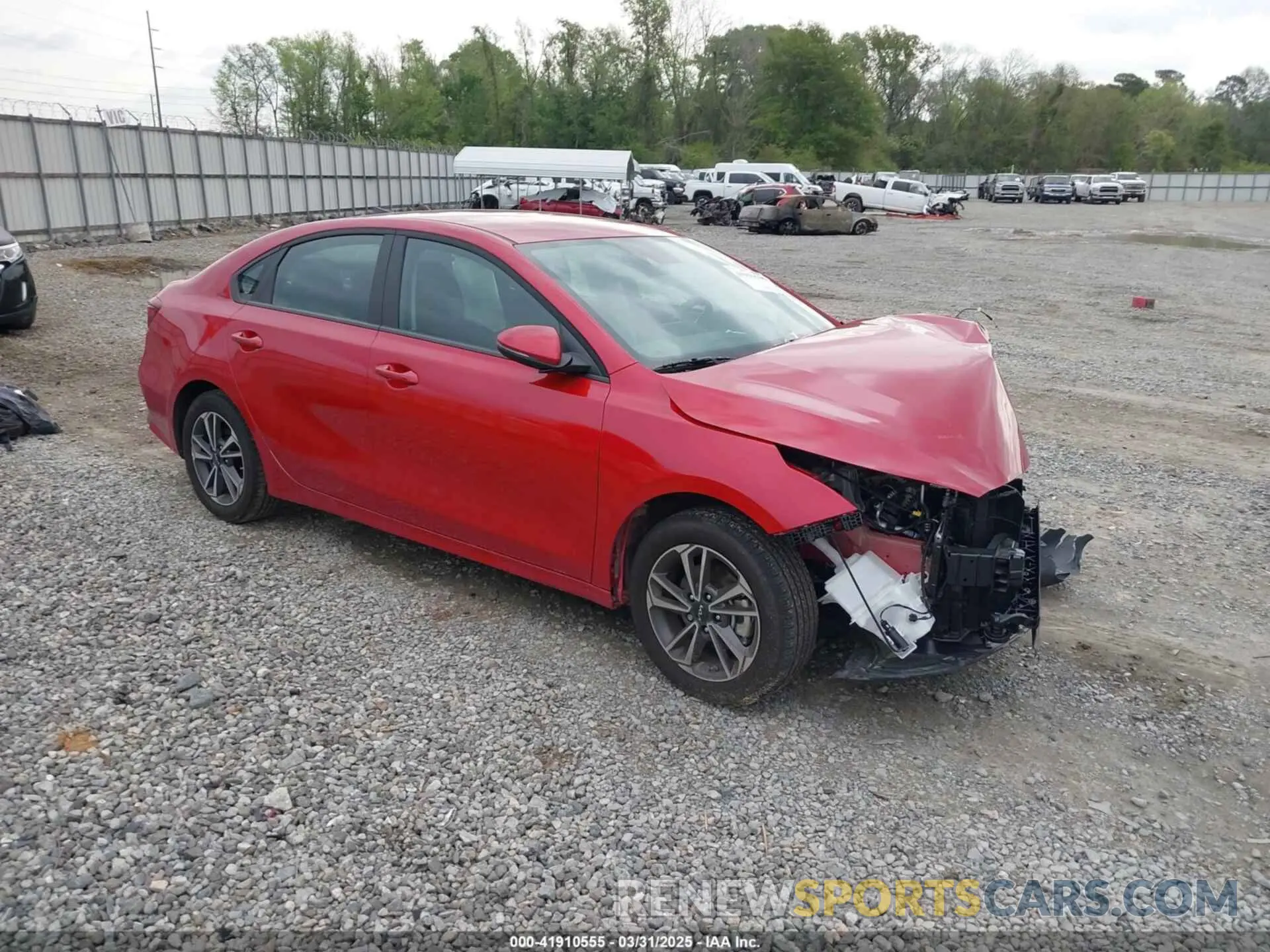 1 Photograph of a damaged car 3KPF24ADXRE830874 KIA FORTE 2024