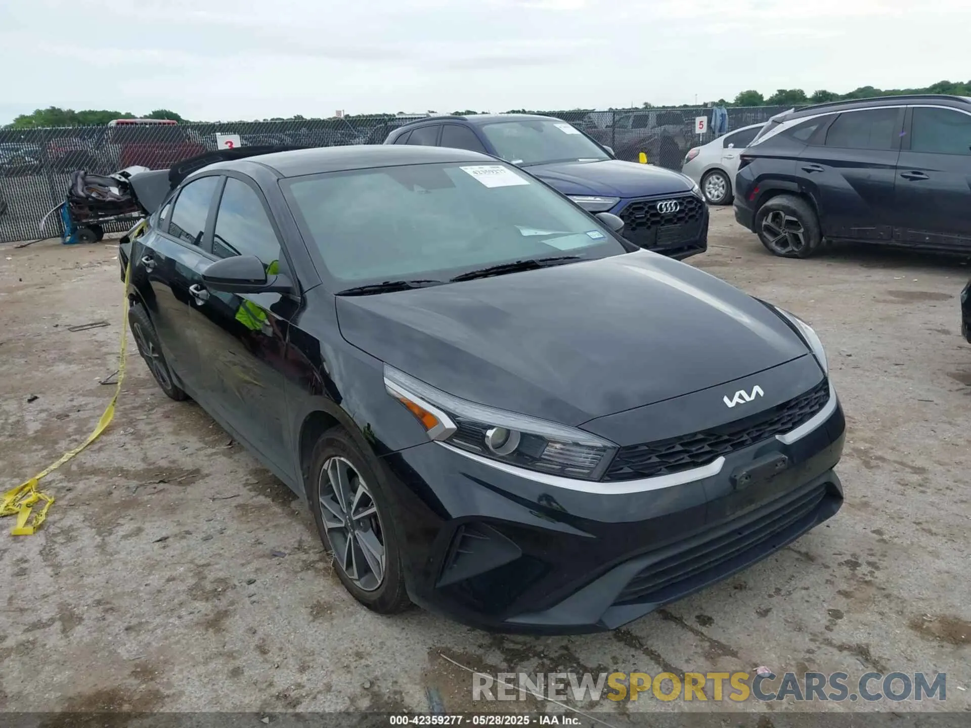 1 Photograph of a damaged car 3KPF24ADXRE837923 KIA FORTE 2024