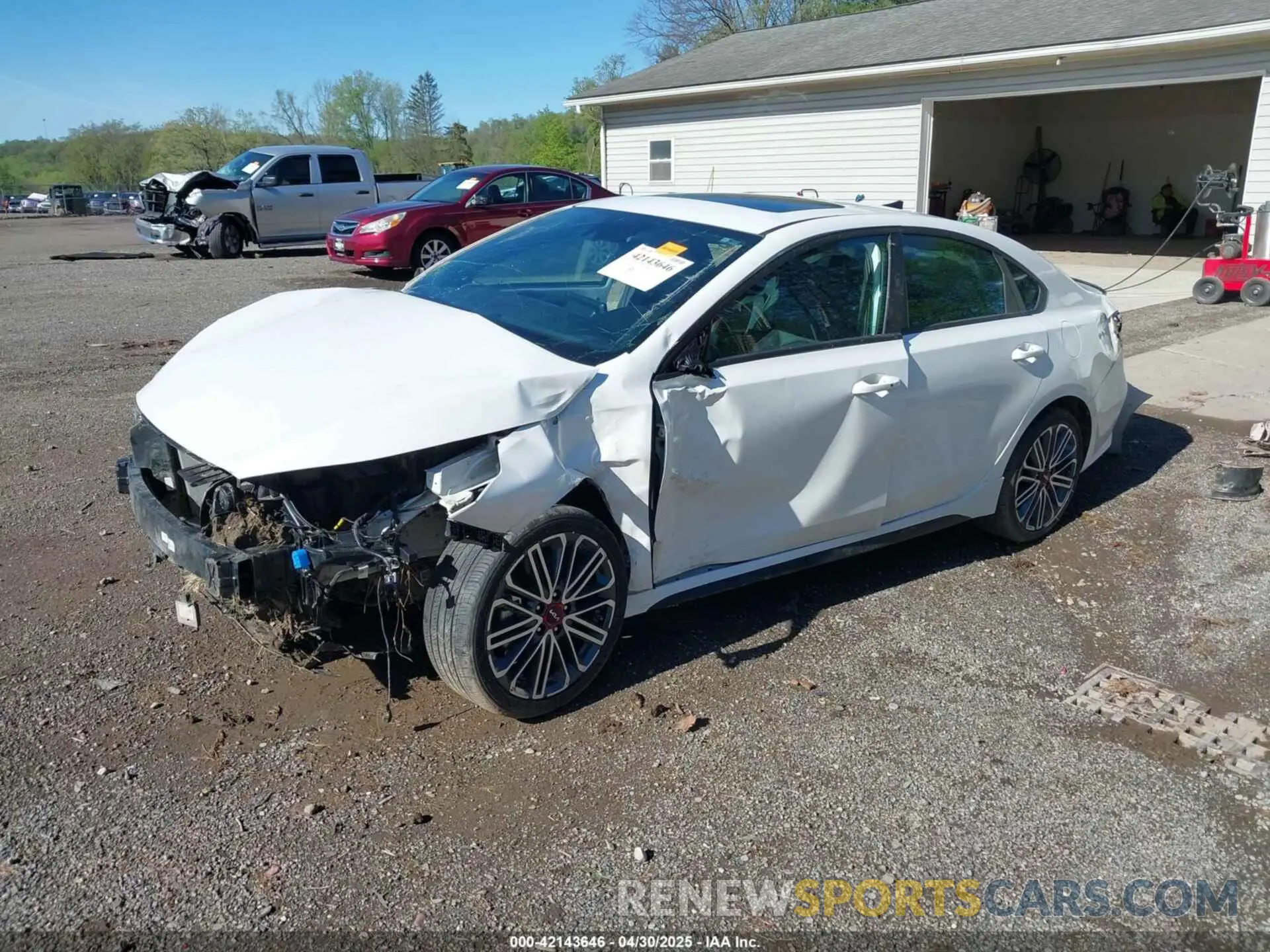 2 Photograph of a damaged car 3KPF44AC0RE786868 KIA FORTE 2024