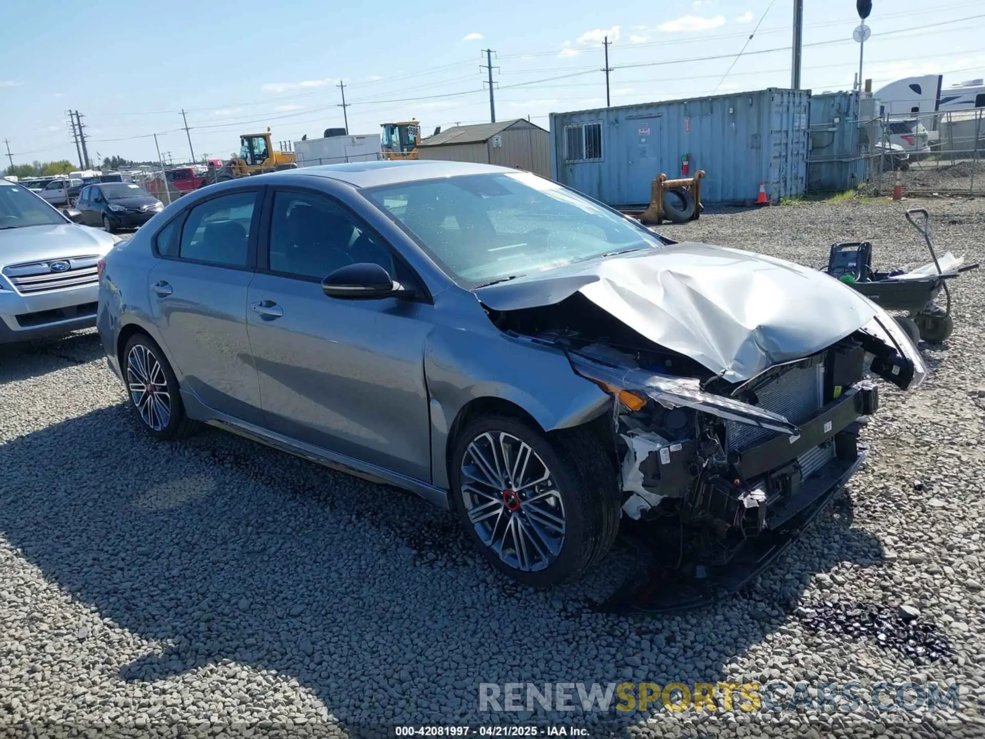 1 Photograph of a damaged car 3KPF44AC1RE716425 KIA FORTE 2024