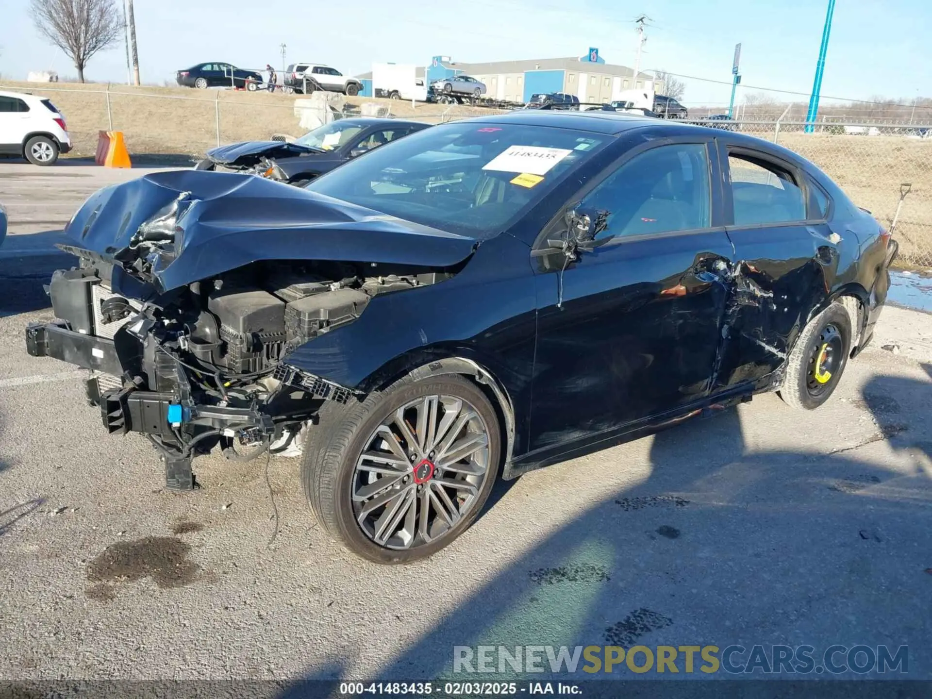 2 Photograph of a damaged car 3KPF44AC2RE717227 KIA FORTE 2024