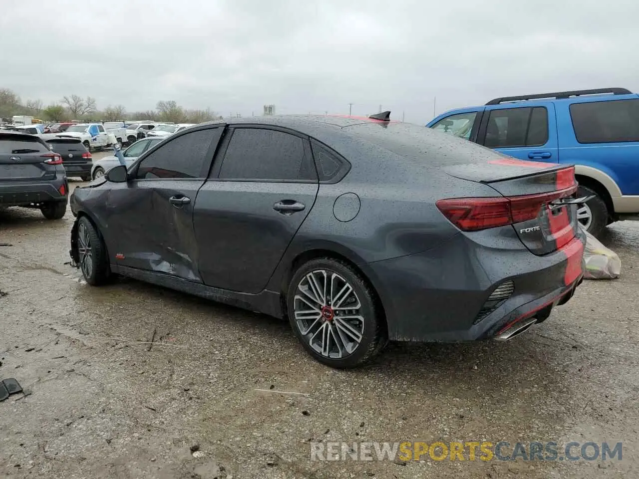 2 Photograph of a damaged car 3KPF44AC3RE815375 KIA FORTE 2024