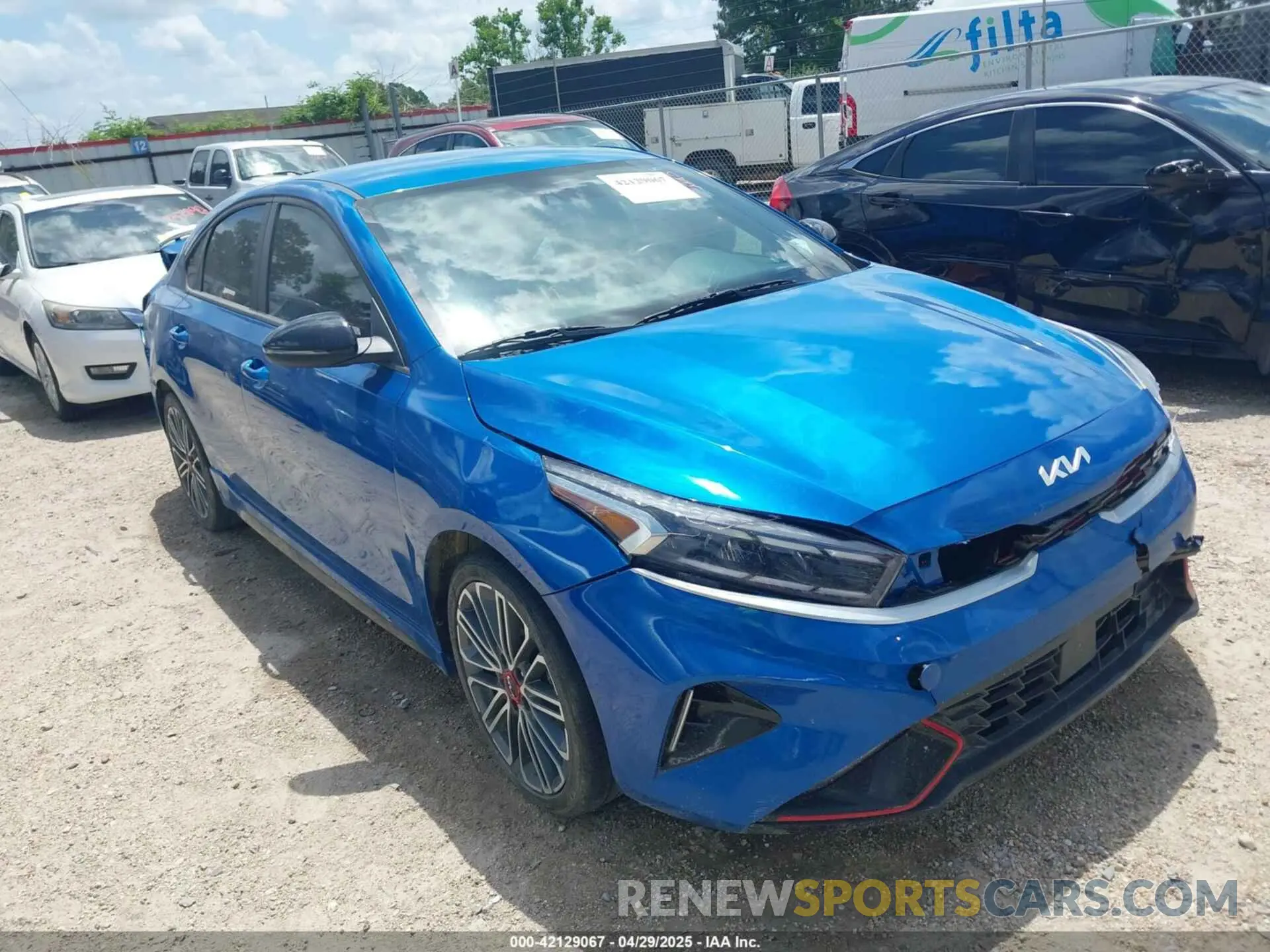 1 Photograph of a damaged car 3KPF44AC4RE688250 KIA FORTE 2024