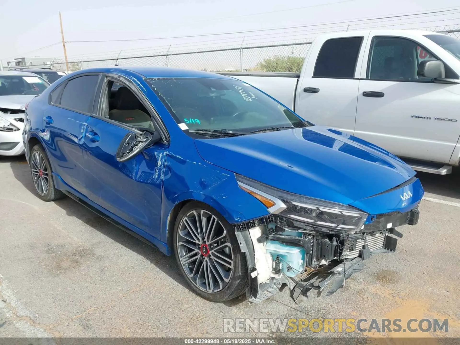 1 Photograph of a damaged car 3KPF44AC4RE688331 KIA FORTE 2024