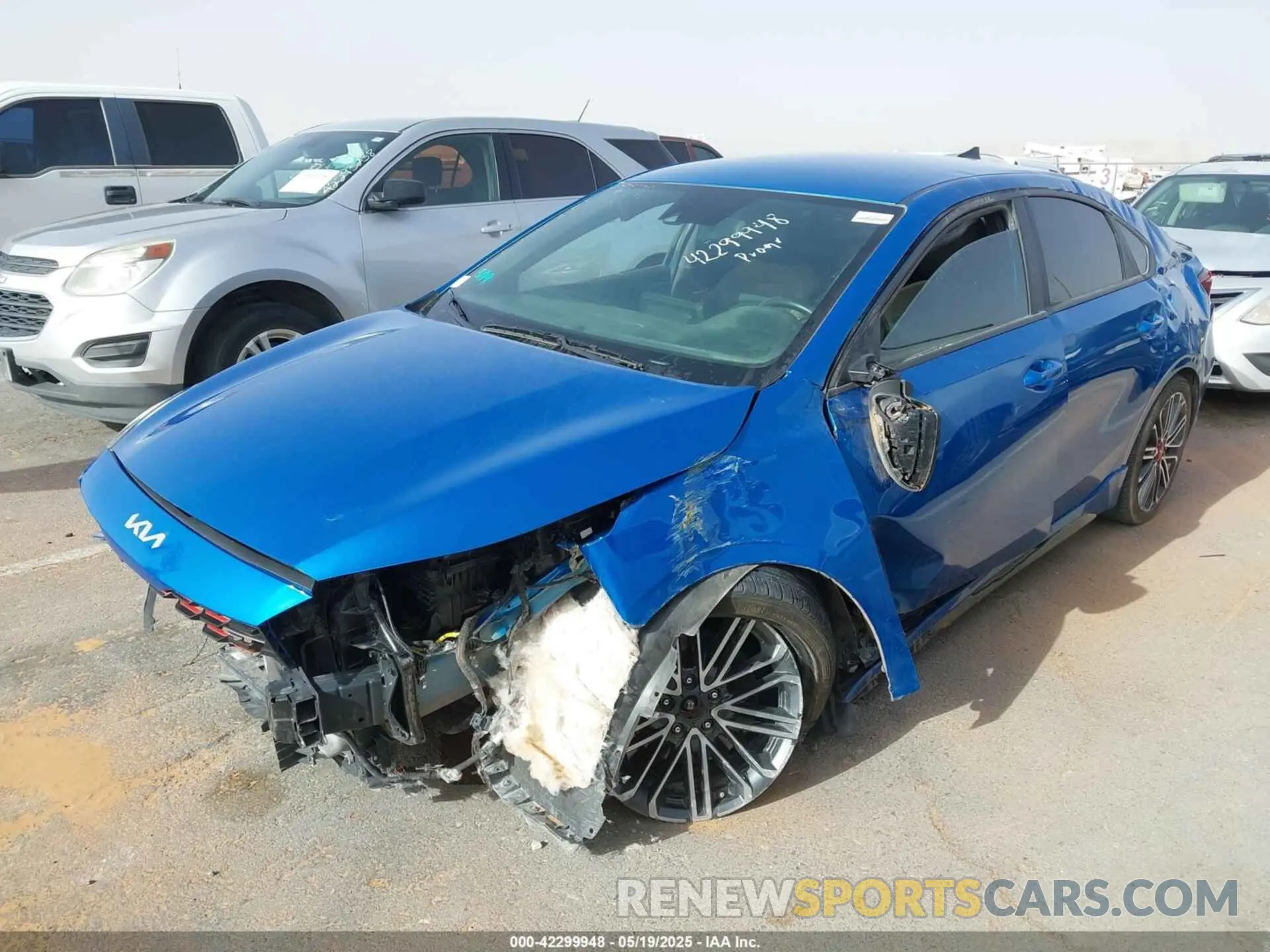 2 Photograph of a damaged car 3KPF44AC4RE688331 KIA FORTE 2024