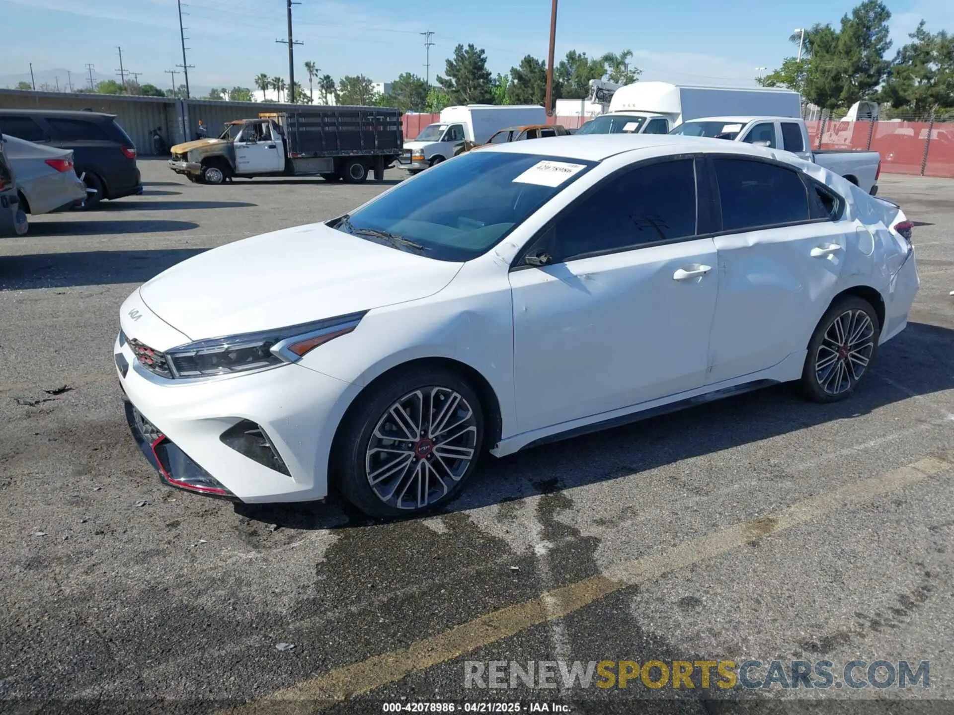 2 Photograph of a damaged car 3KPF44AC5RE699595 KIA FORTE 2024