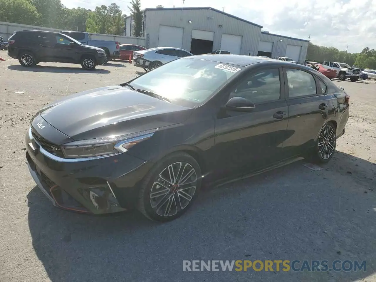 1 Photograph of a damaged car 3KPF44AC5RE805687 KIA FORTE 2024