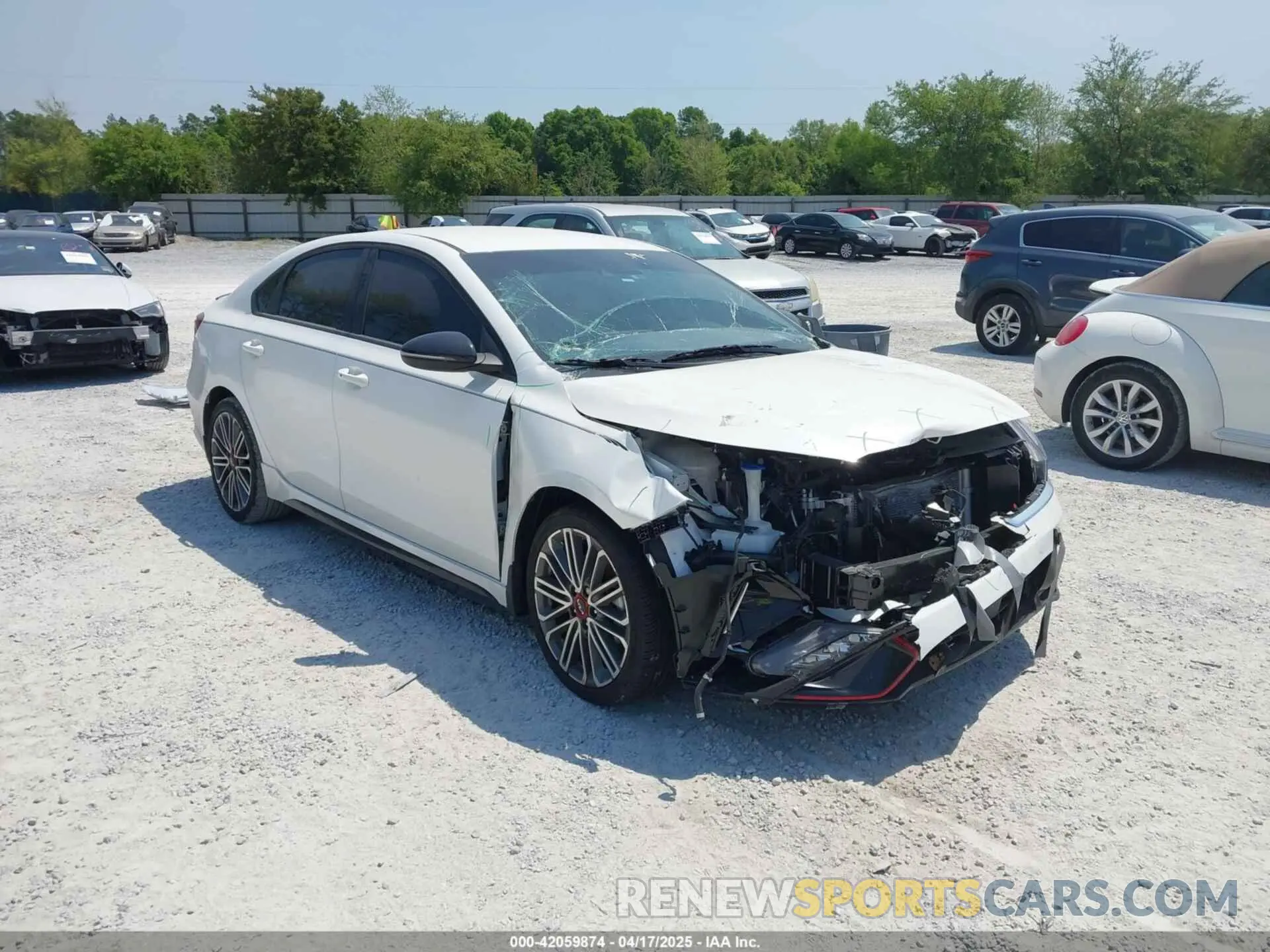 1 Photograph of a damaged car 3KPF44AC5RE821243 KIA FORTE 2024