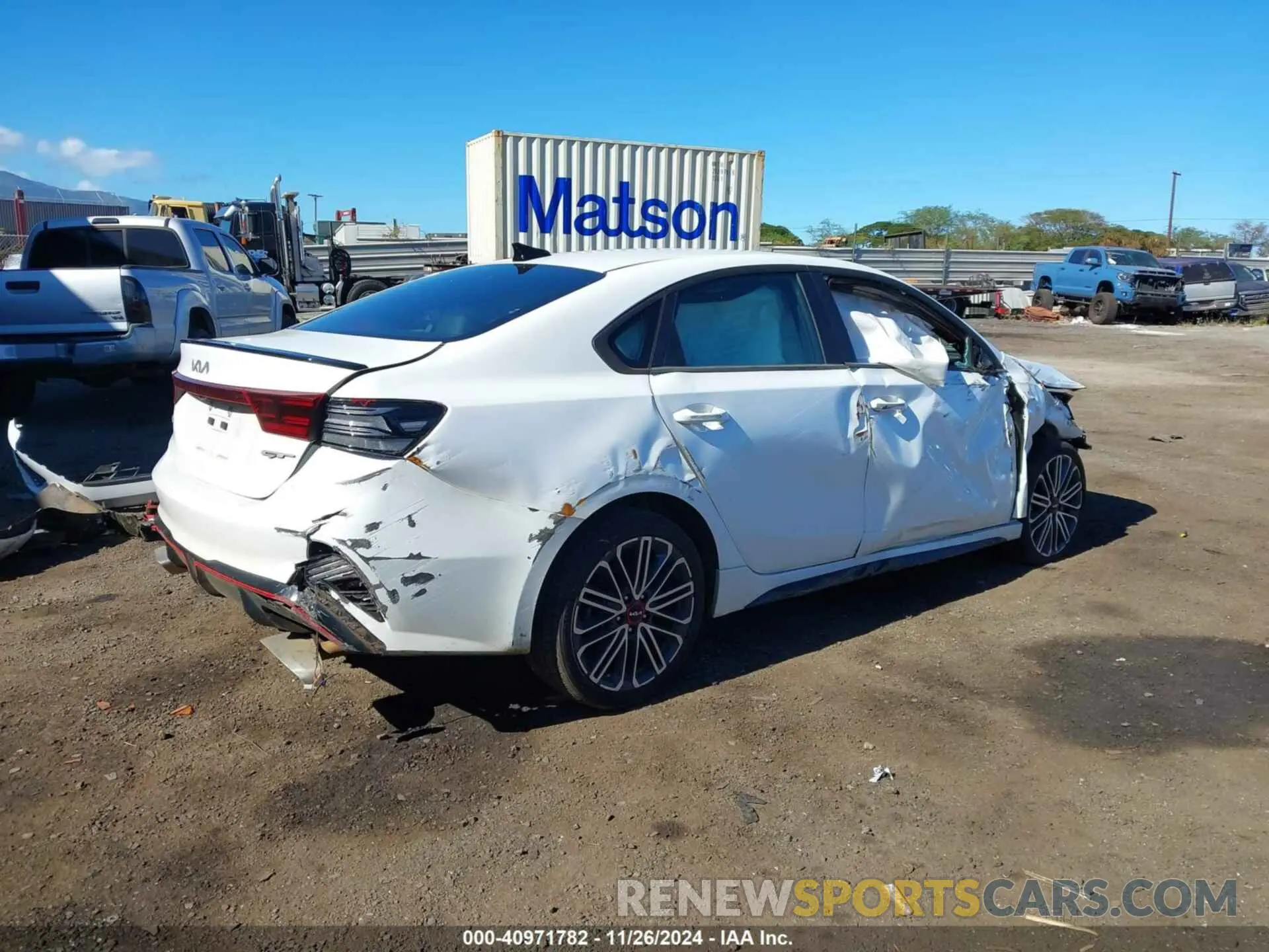 4 Photograph of a damaged car 3KPF44AC6RE743927 KIA FORTE 2024