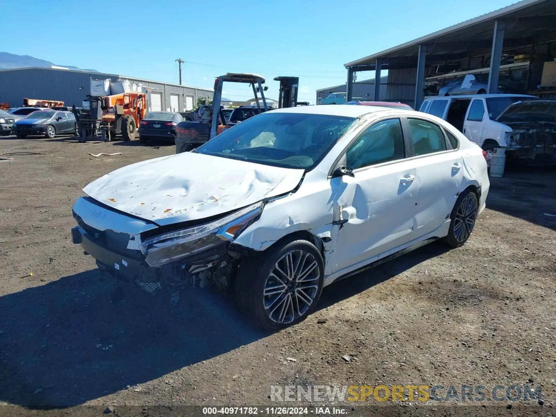 6 Photograph of a damaged car 3KPF44AC6RE743927 KIA FORTE 2024
