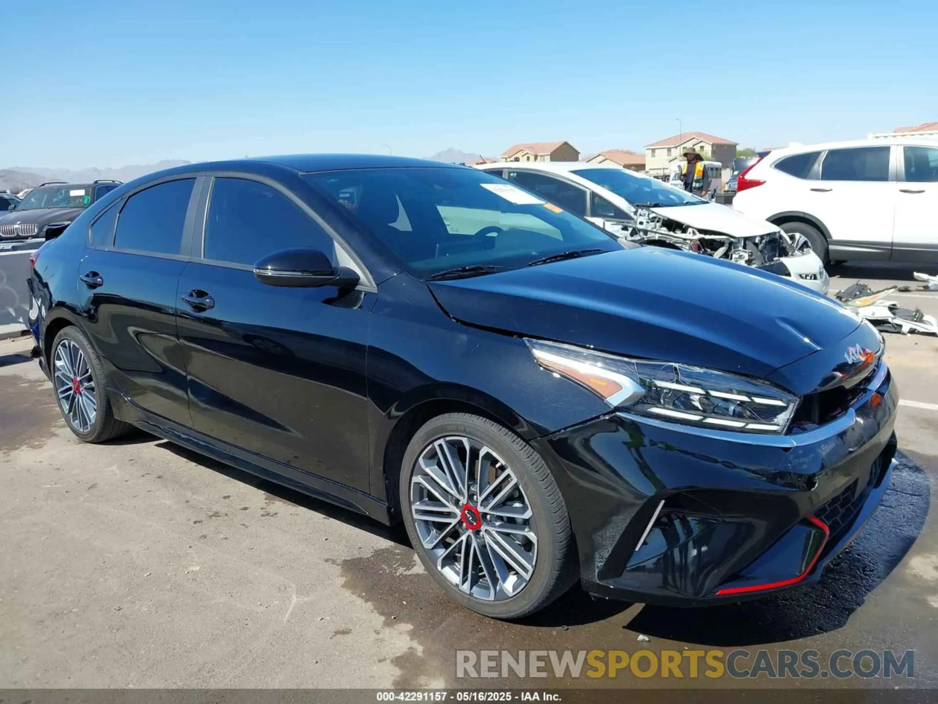 1 Photograph of a damaged car 3KPF44AC7RE692213 KIA FORTE 2024