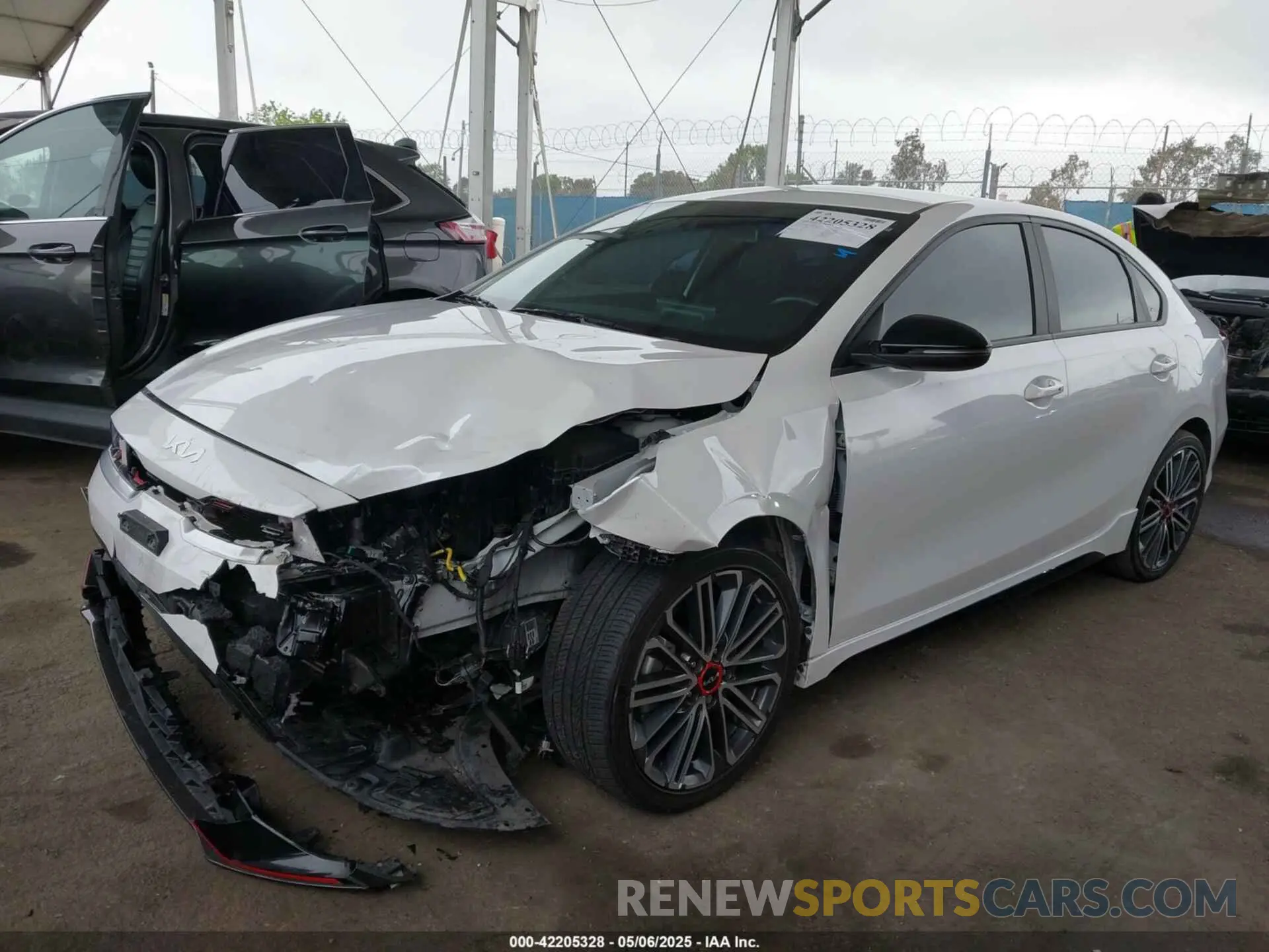 2 Photograph of a damaged car 3KPF44AC7RE699503 KIA FORTE 2024