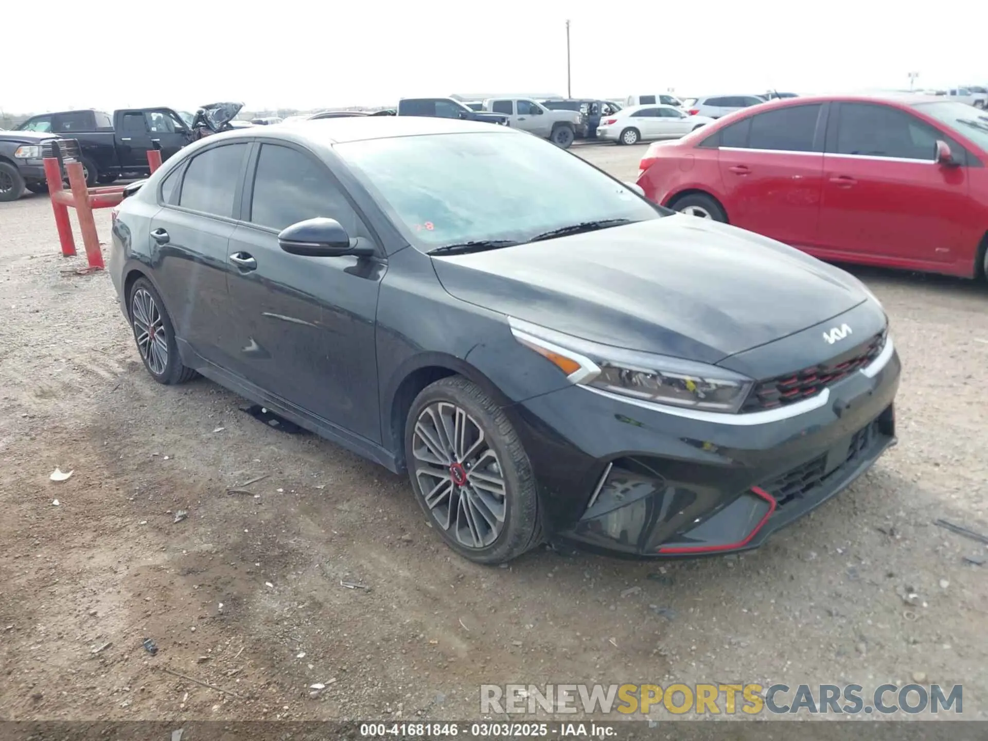 1 Photograph of a damaged car 3KPF44AC7RE771672 KIA FORTE 2024