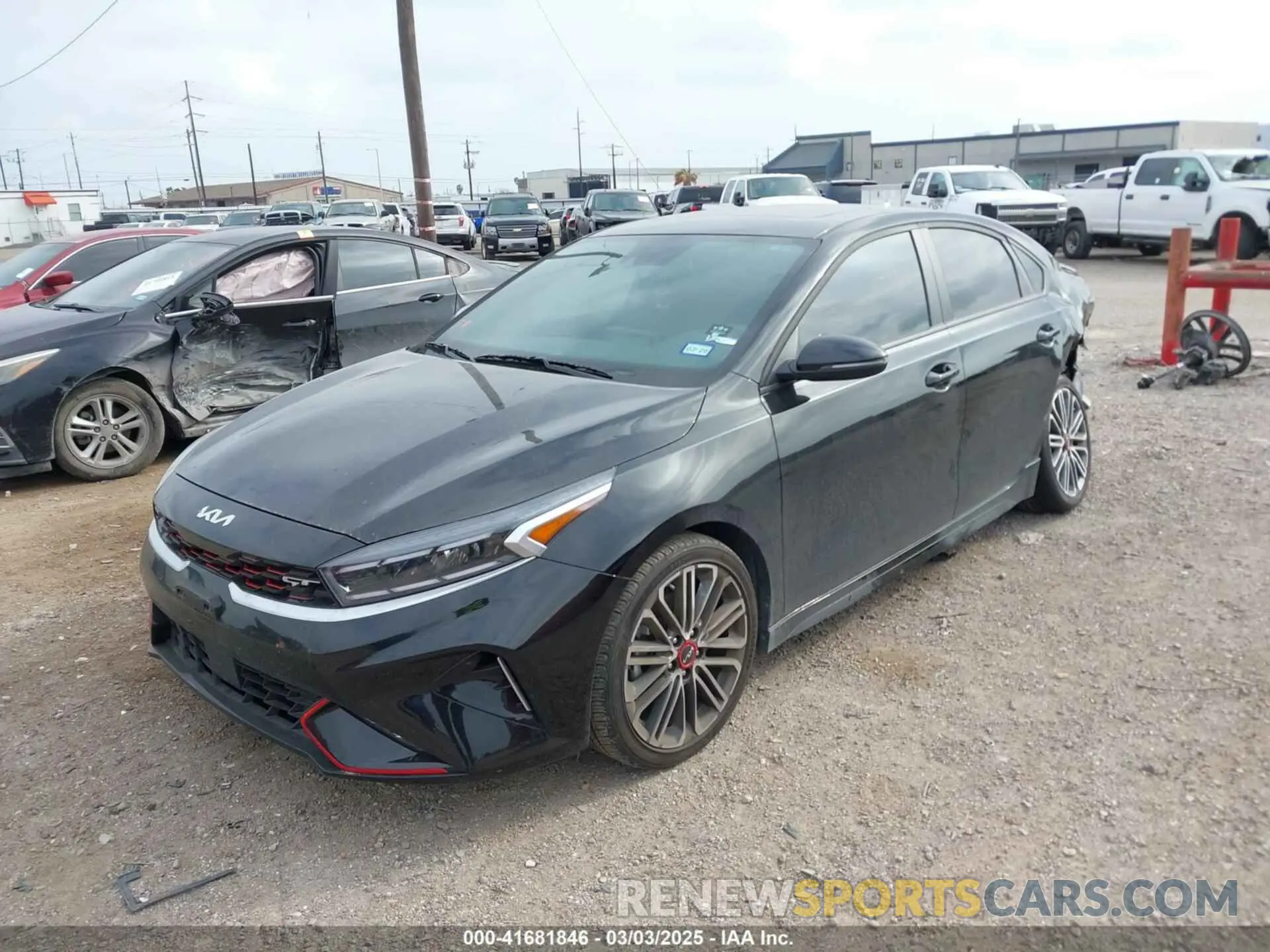 2 Photograph of a damaged car 3KPF44AC7RE771672 KIA FORTE 2024