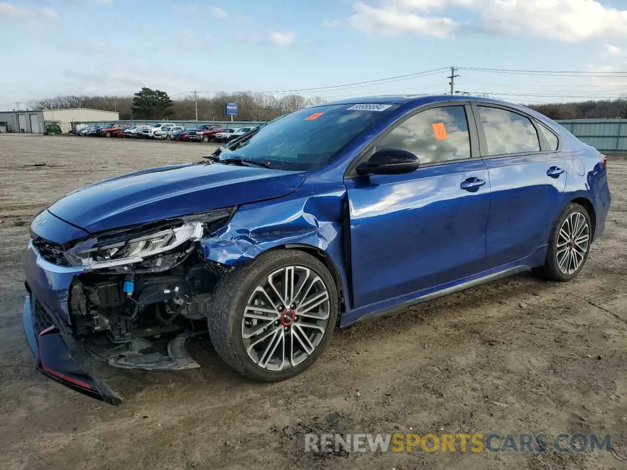 1 Photograph of a damaged car 3KPF44AC7RE785734 KIA FORTE 2024