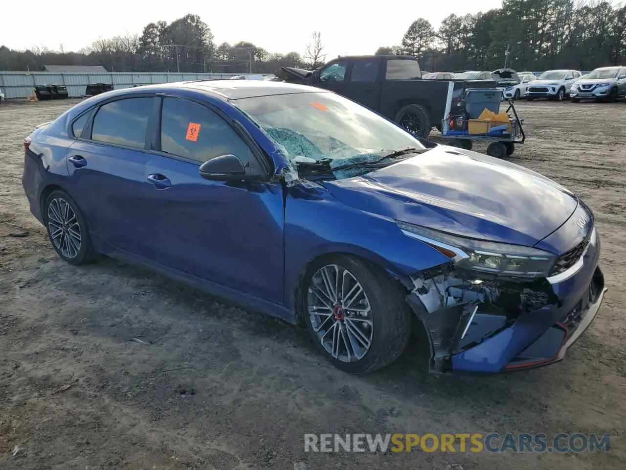 4 Photograph of a damaged car 3KPF44AC7RE785734 KIA FORTE 2024