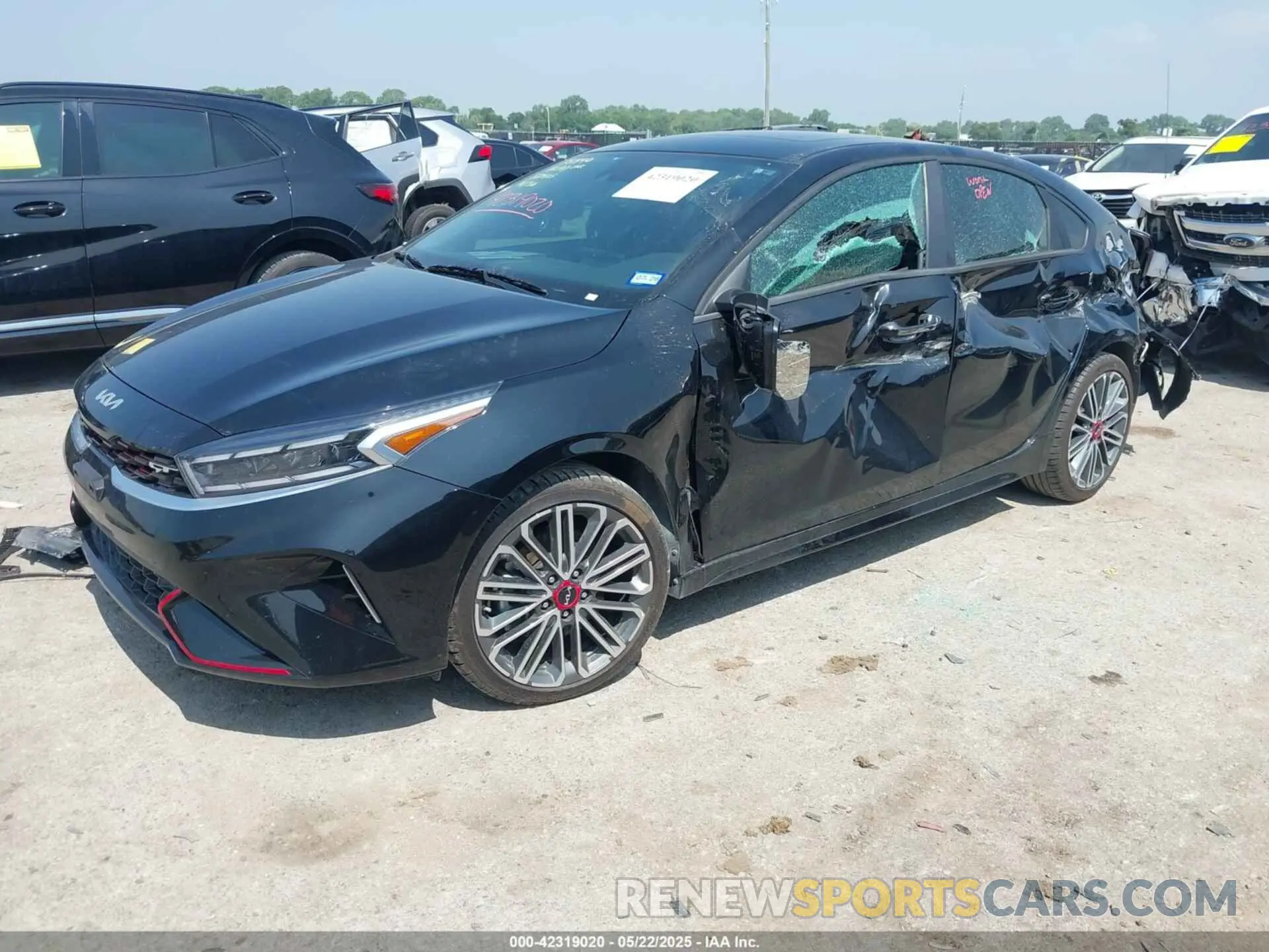 2 Photograph of a damaged car 3KPF44AC7RE788424 KIA FORTE 2024