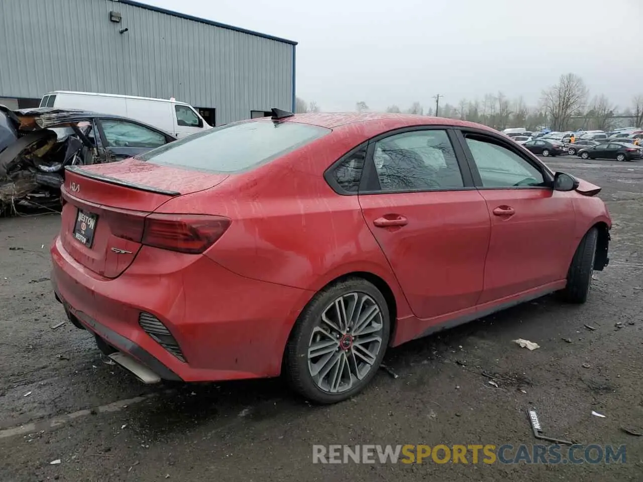 3 Photograph of a damaged car 3KPF44AC7RE797320 KIA FORTE 2024