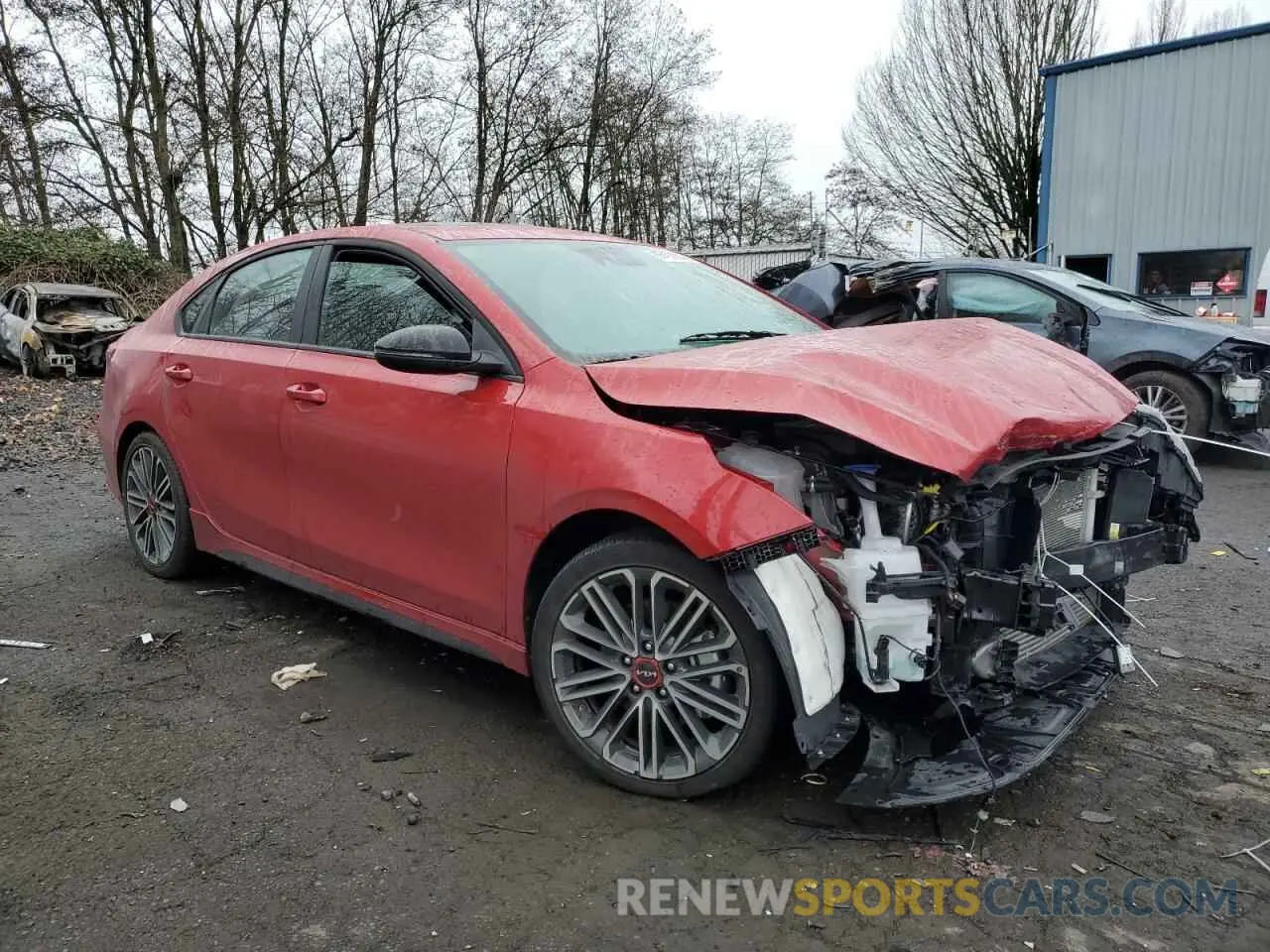 4 Photograph of a damaged car 3KPF44AC7RE797320 KIA FORTE 2024