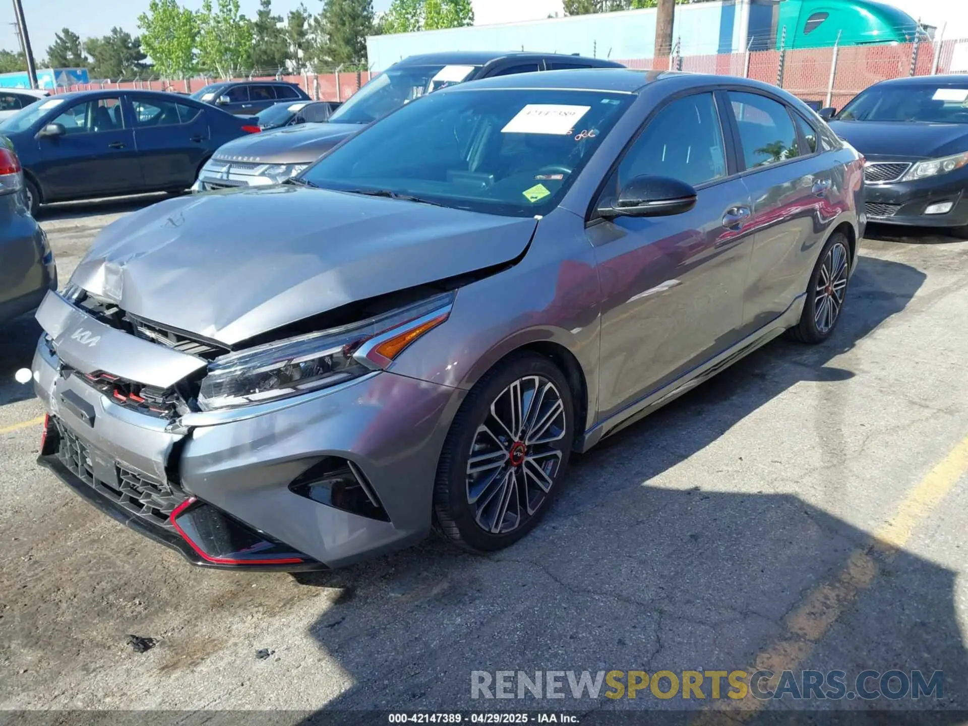 2 Photograph of a damaged car 3KPF44AC7RE802984 KIA FORTE 2024