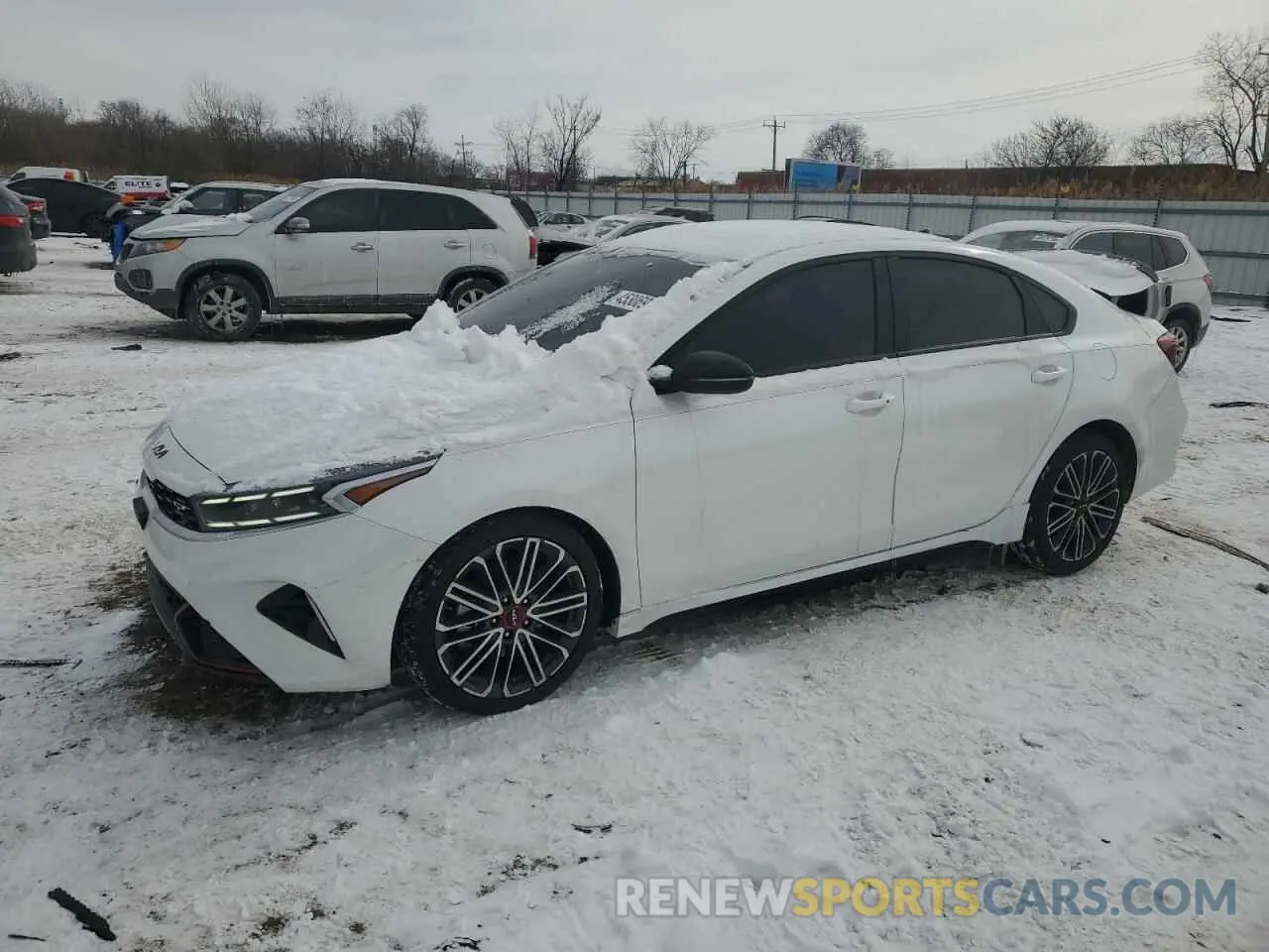 1 Photograph of a damaged car 3KPF44AC9RE717922 KIA FORTE 2024