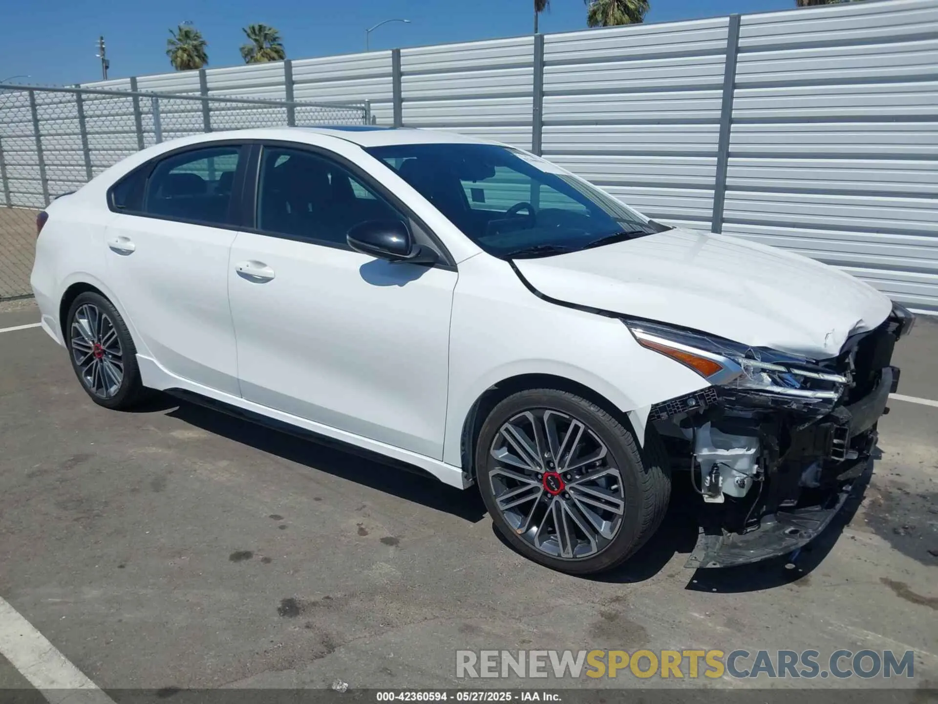 1 Photograph of a damaged car 3KPF44ACXRE751349 KIA FORTE 2024